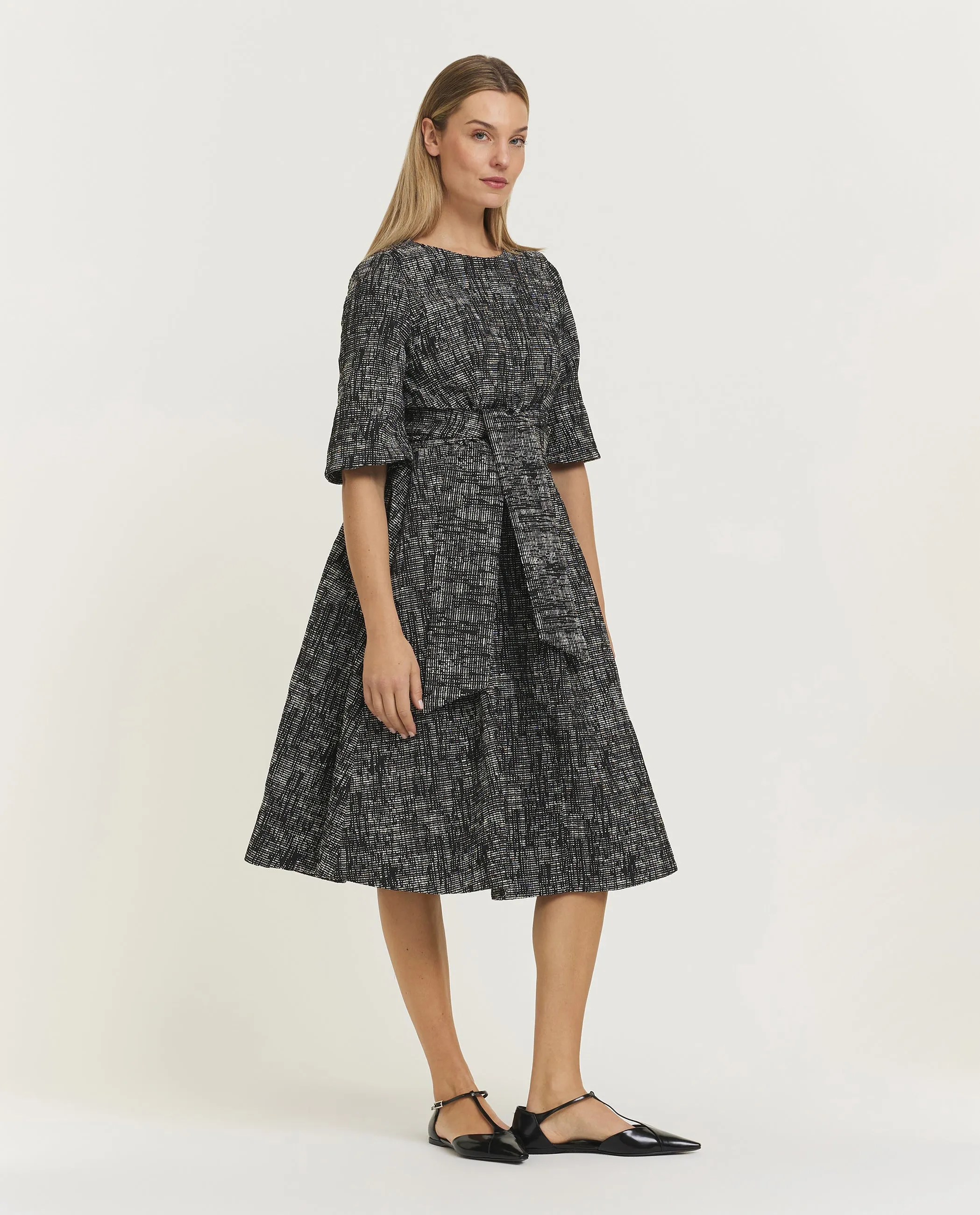 Midi jurk - Zwart sold by Pauw Amsterdam product image thumbnail 4