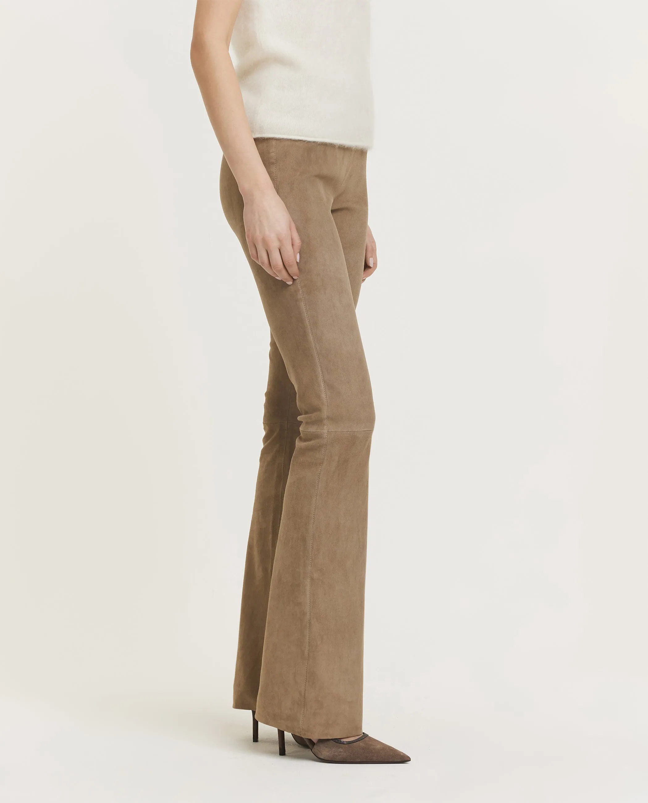 Suède broek - Bruin sold by Pauw Amsterdam product image thumbnail 3