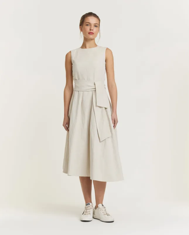 Mouwloze midi jurk sold by Pauw Amsterdam