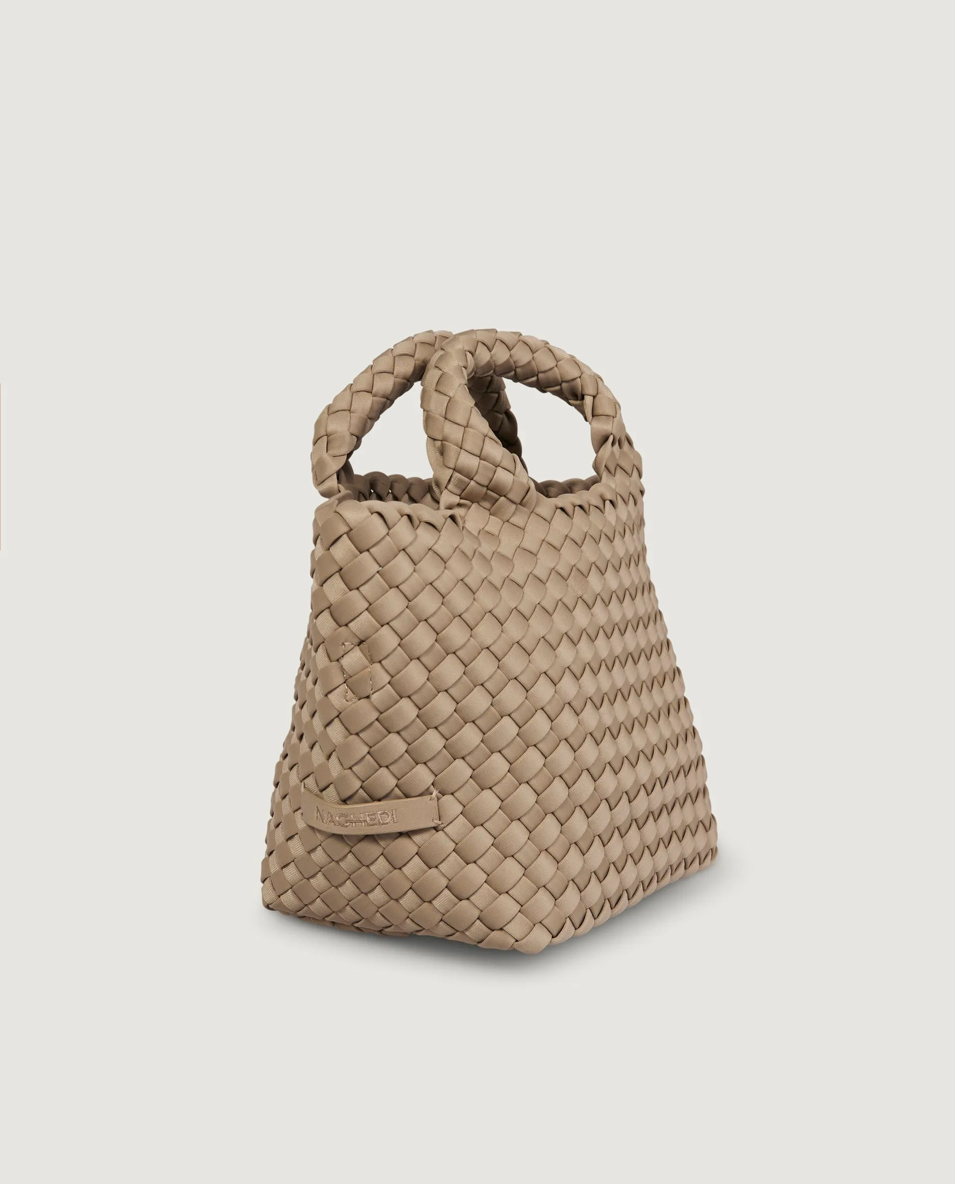 Mini geweven tas - Lichtbruin sold by Pauw Amsterdam product image thumbnail 2