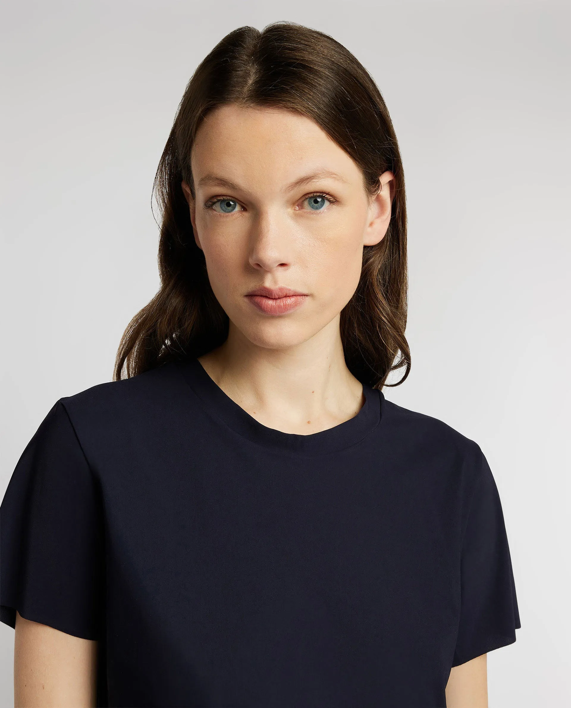 Soepelvallend T-shirt - Donkerblauw sold by Pauw Amsterdam product image thumbnail 5