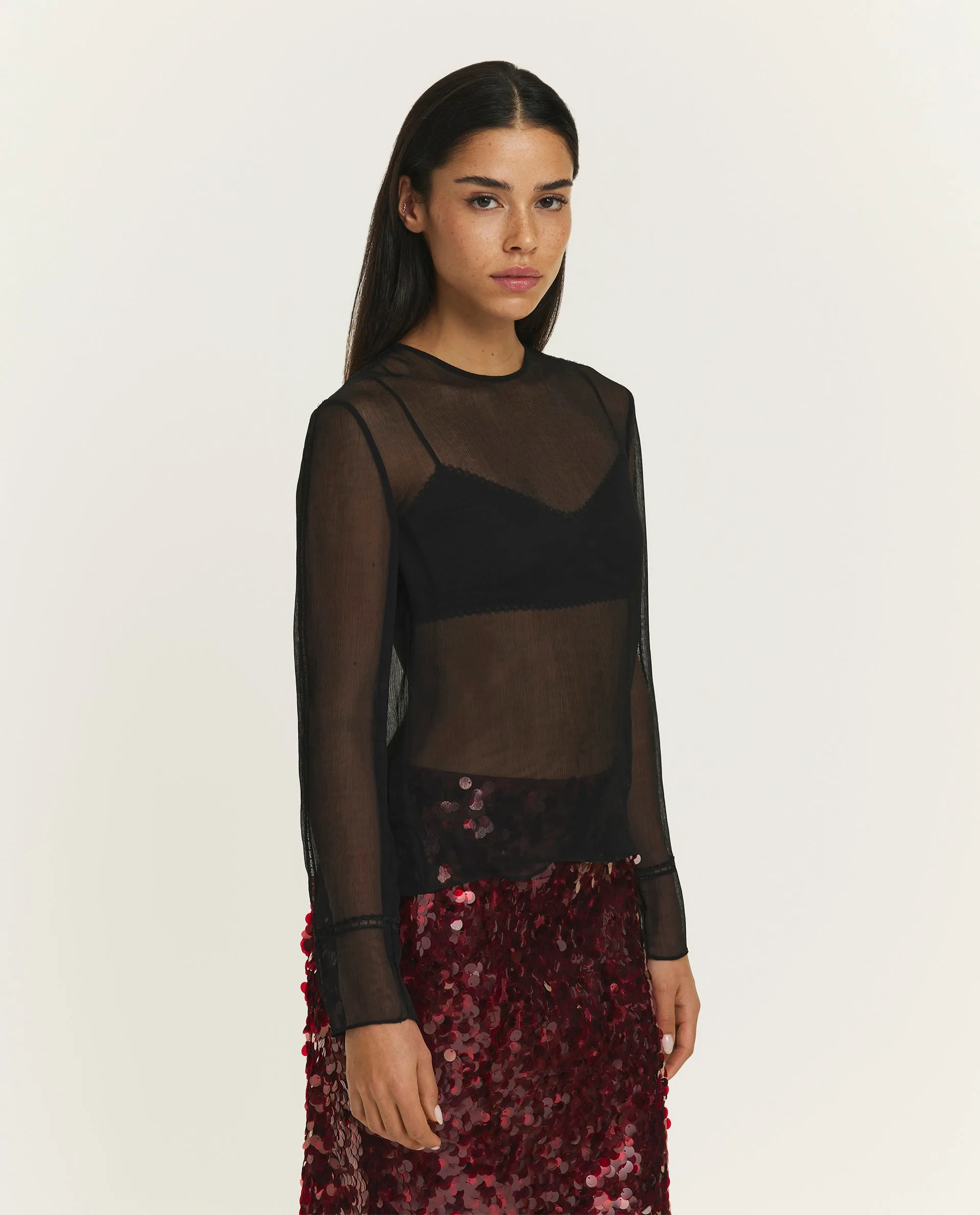 Transparante blouse sold by Pauw Amsterdam product image thumbnail 4