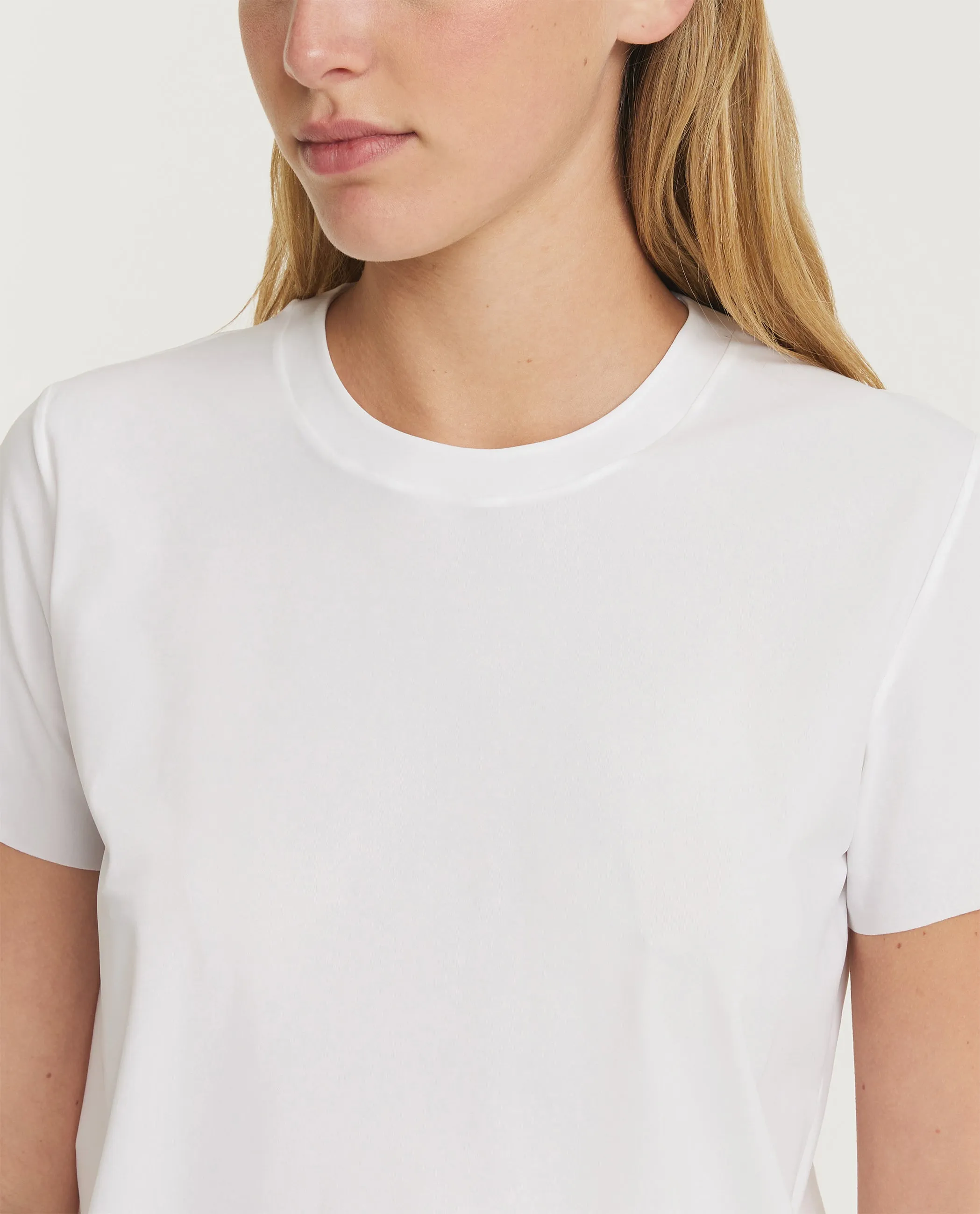 Soepelvallend T-shirt - Wit sold by Pauw Amsterdam product image thumbnail 2