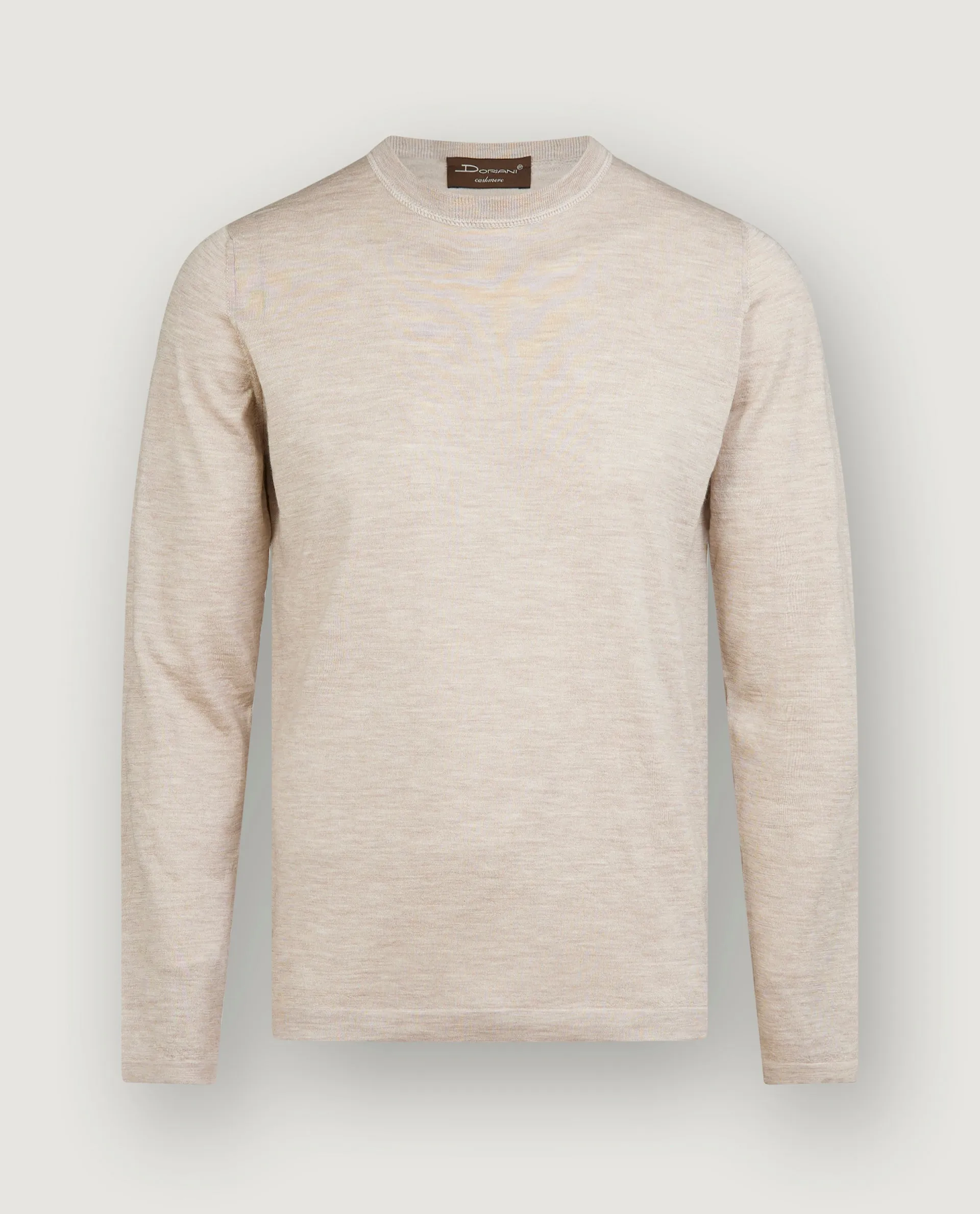 Ronde Hals Trui - Lichtbruin sold by Pauw Amsterdam