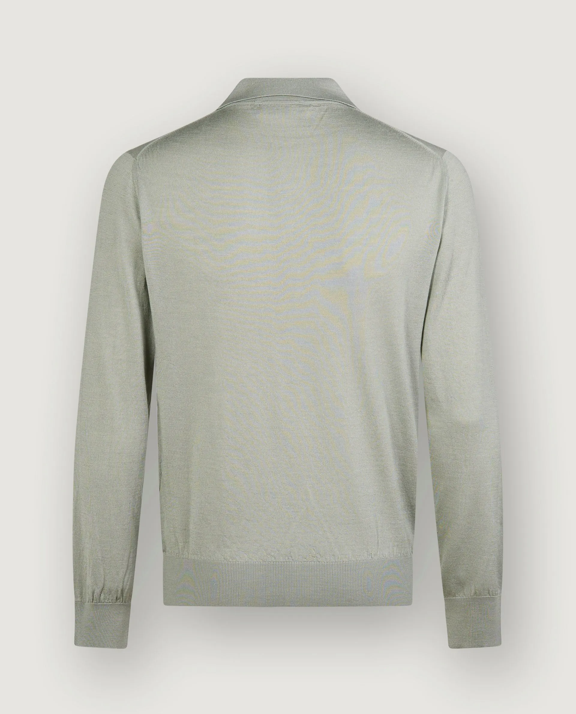 Wol Blend Polo - Groen sold by Pauw Amsterdam product image thumbnail 3
