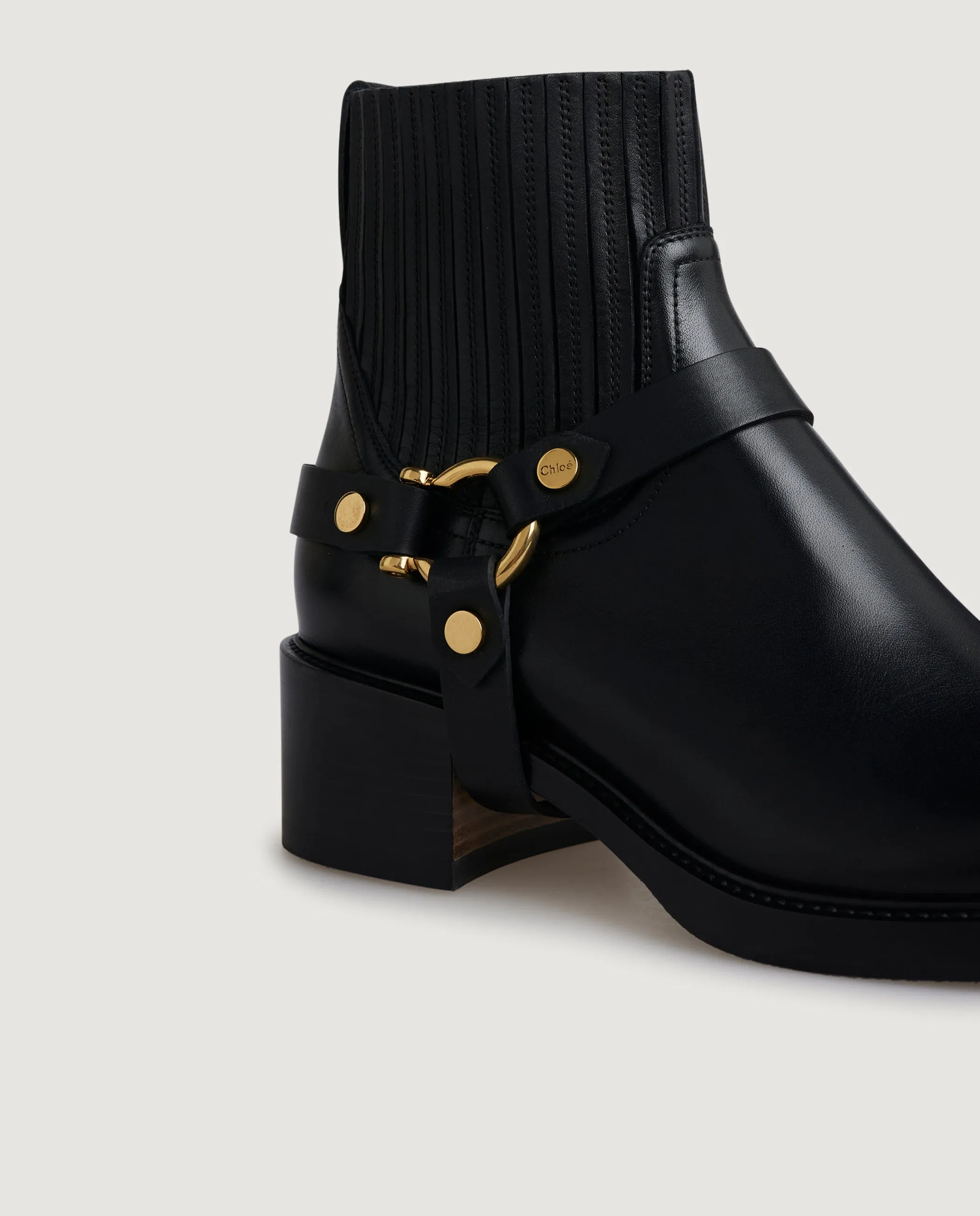 Dakota enkellaarzen - Zwart sold by Pauw Amsterdam product image thumbnail 2