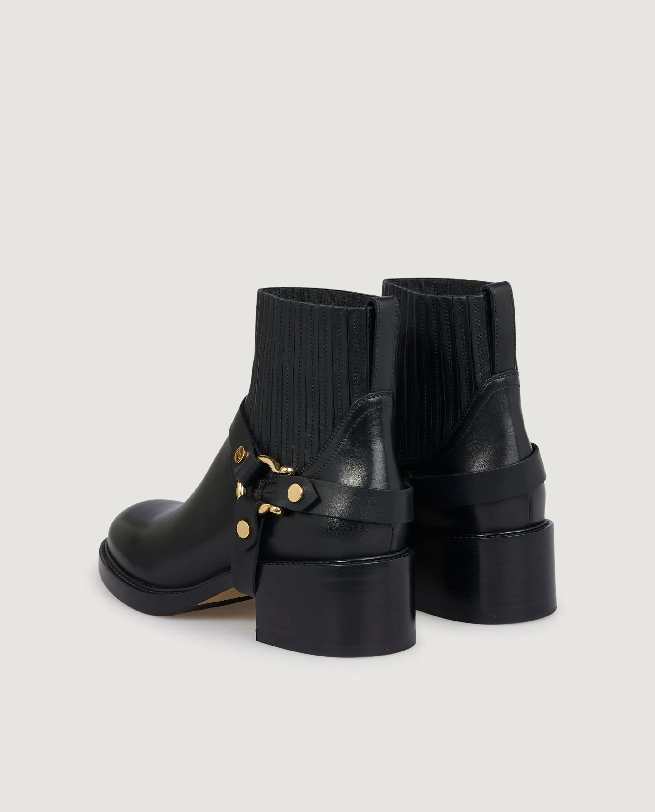 Dakota enkellaarzen - Zwart sold by Pauw Amsterdam product image thumbnail 5