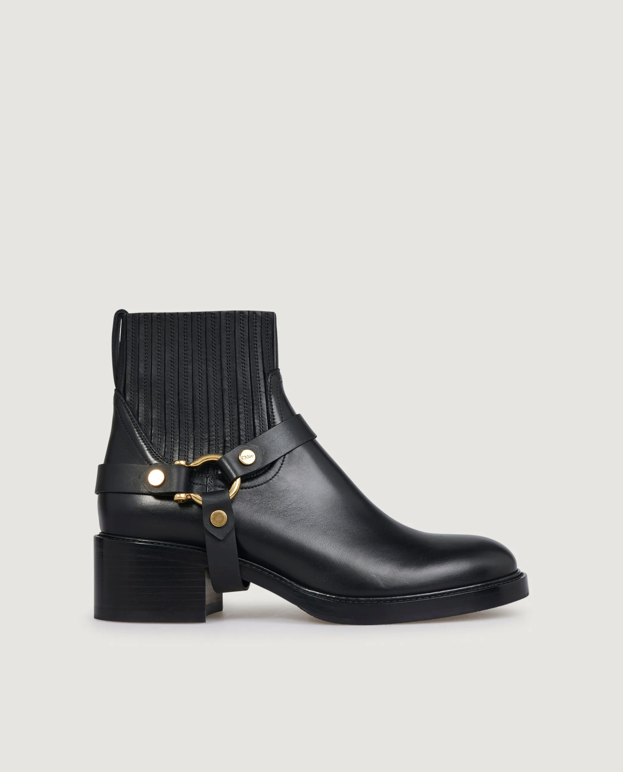 Dakota enkellaarzen - Zwart sold by Pauw Amsterdam