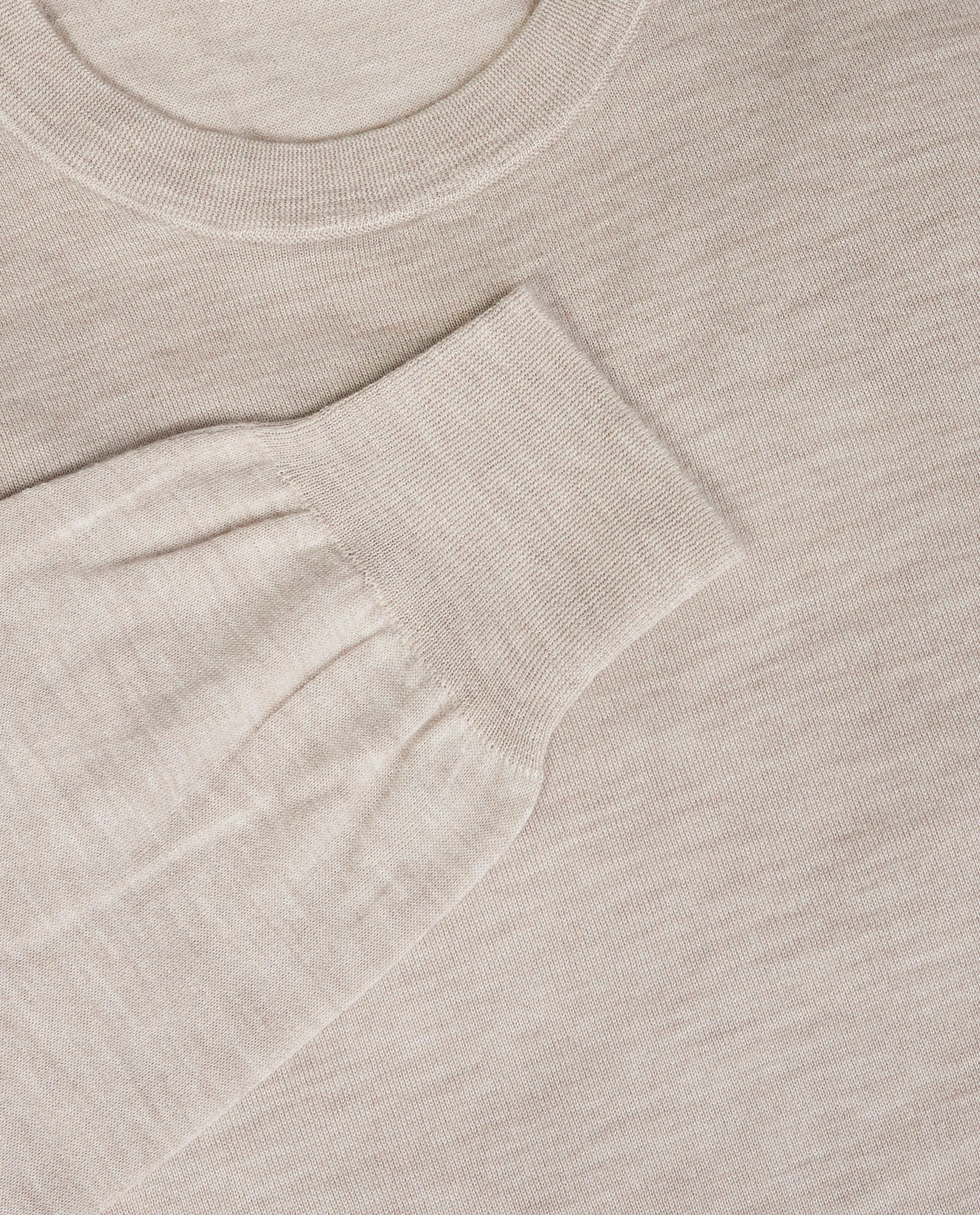 Cashmere Ronde Hals Trui - Lichtbruin sold by Pauw Amsterdam product image thumbnail 4