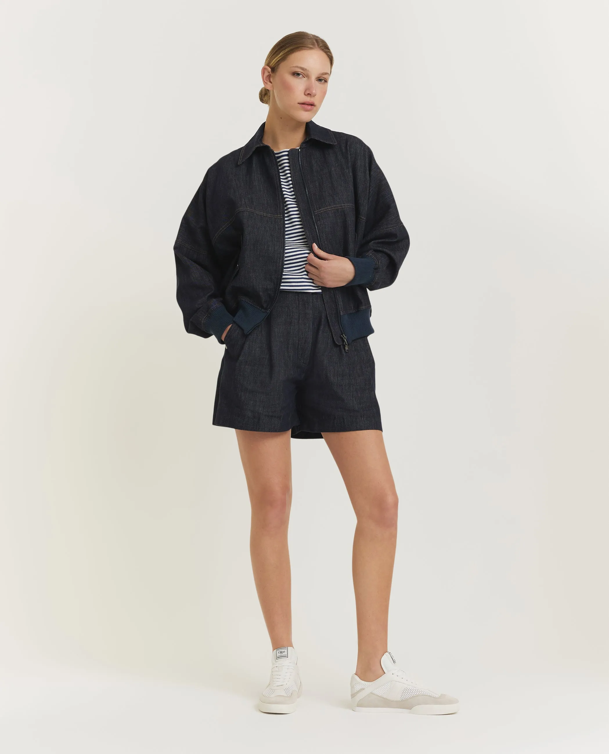 Katoenen T-shirt - Blauw sold by Pauw Amsterdam product image thumbnail 3