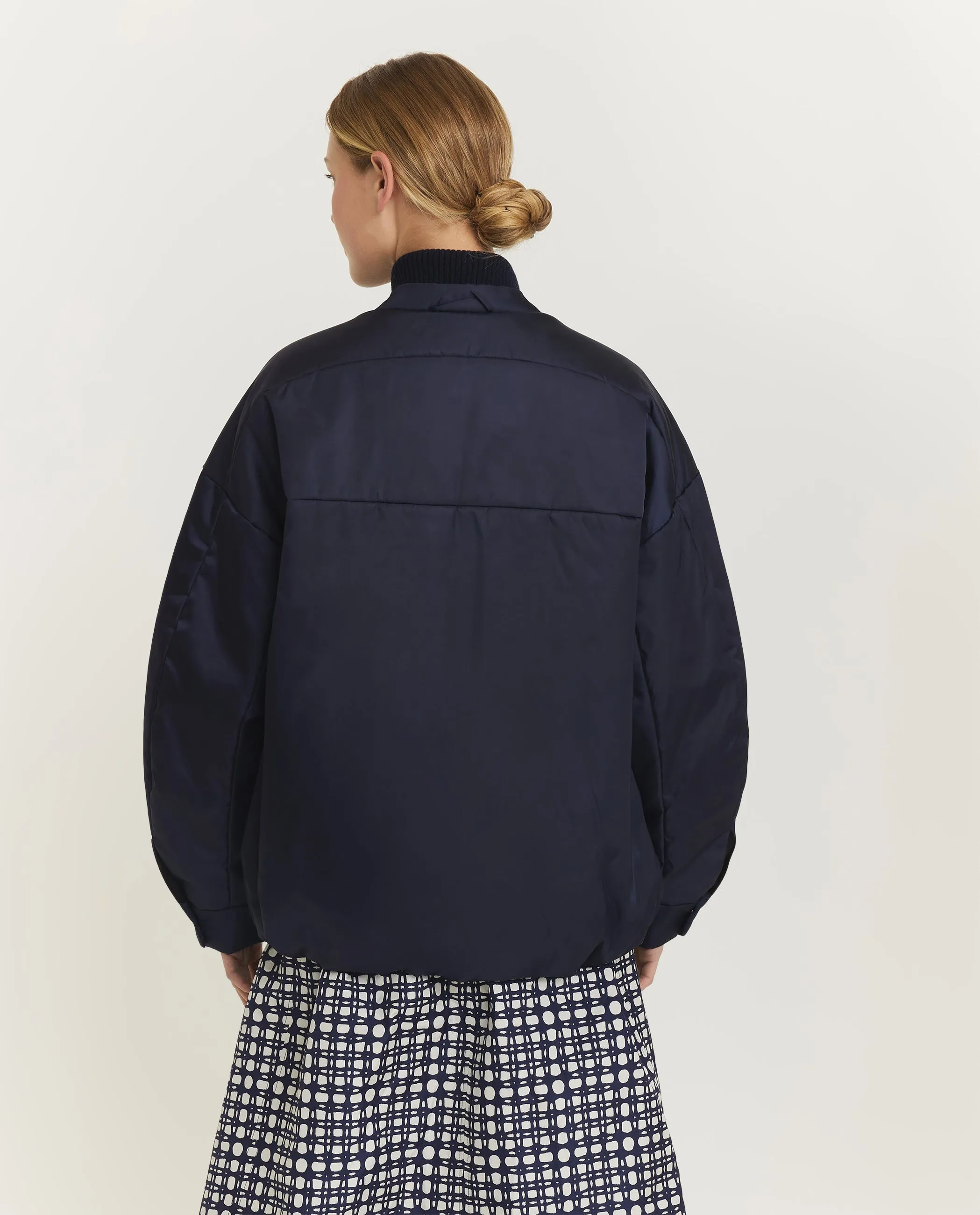 Oversized Bomber - Donkerblauw sold by Pauw Amsterdam product image thumbnail 5