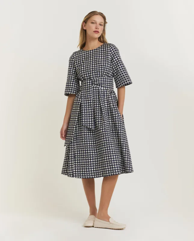 Midi jurk met korte mouw sold by Pauw Amsterdam