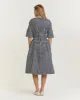 Midi jurk met korte mouw sold by Pauw Amsterdam