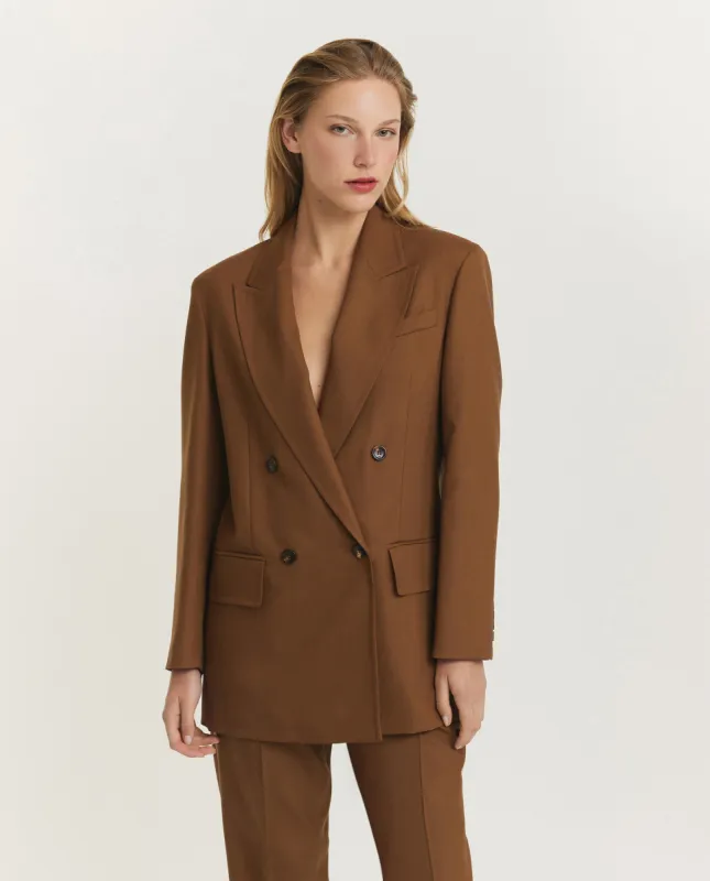 Double breasted wol-mix blazer sold by Pauw Amsterdam