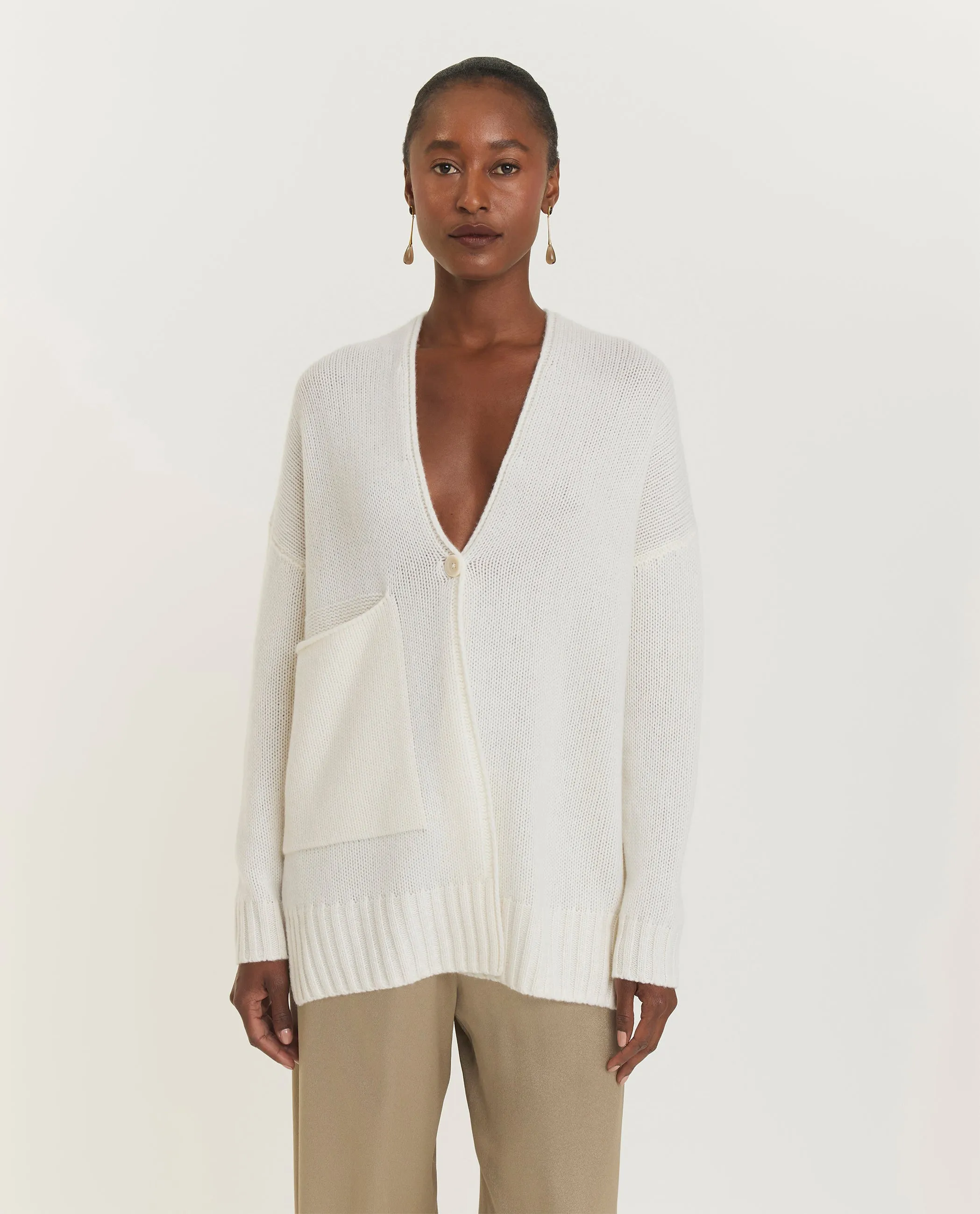 Wol-cashmere vest - Ecru sold by Pauw Amsterdam