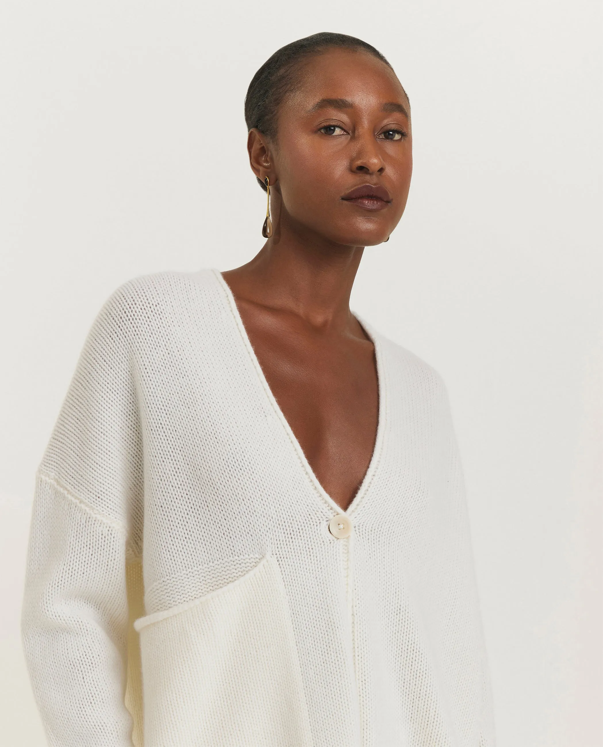 Wol-cashmere vest - Ecru sold by Pauw Amsterdam product image thumbnail 2