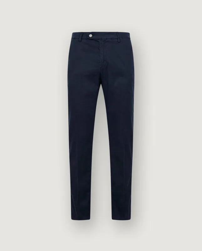 Piece Dyed Singapore Broek - Donkerblauw sold by Pauw Amsterdam