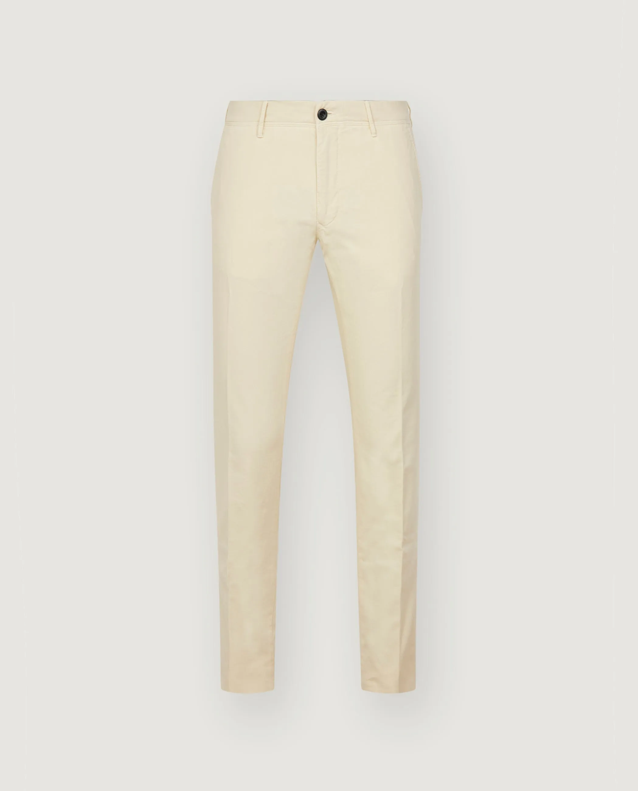 Katoen Slub Chino - Lichtbruin sold by Pauw Amsterdam