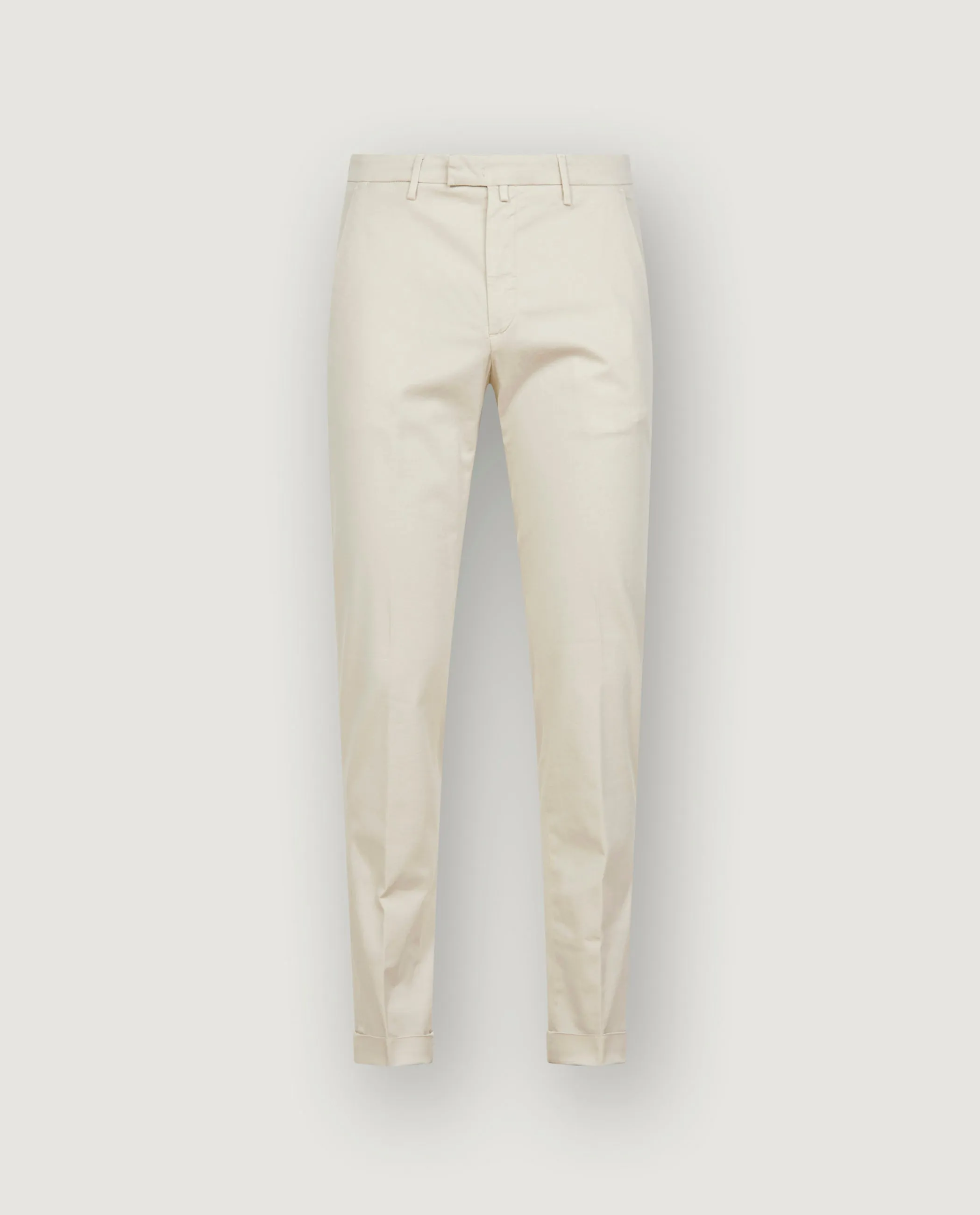 Katoenen Twill Chino - Lichtbruin sold by Pauw Amsterdam