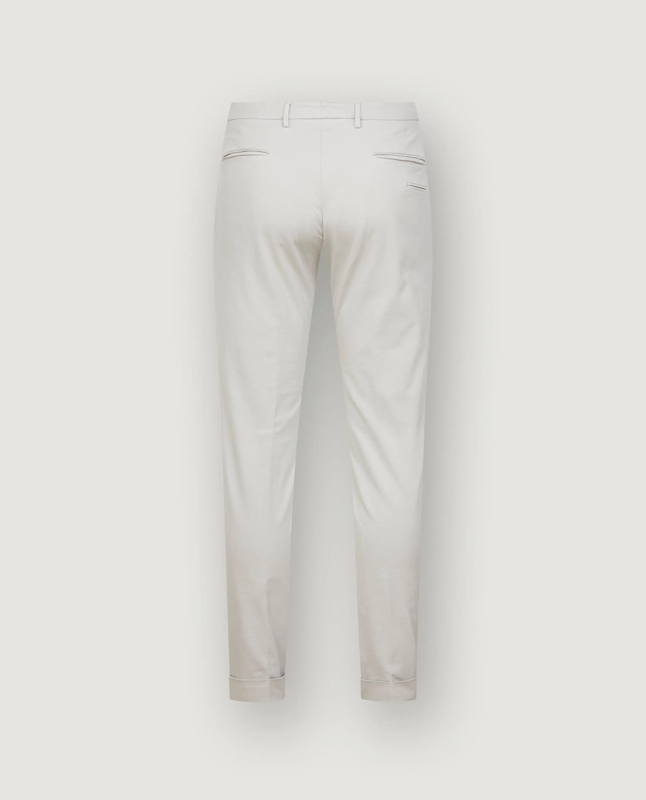 Katoenen Twill Chino - Lichtgrijs sold by Pauw Amsterdam product image thumbnail 3