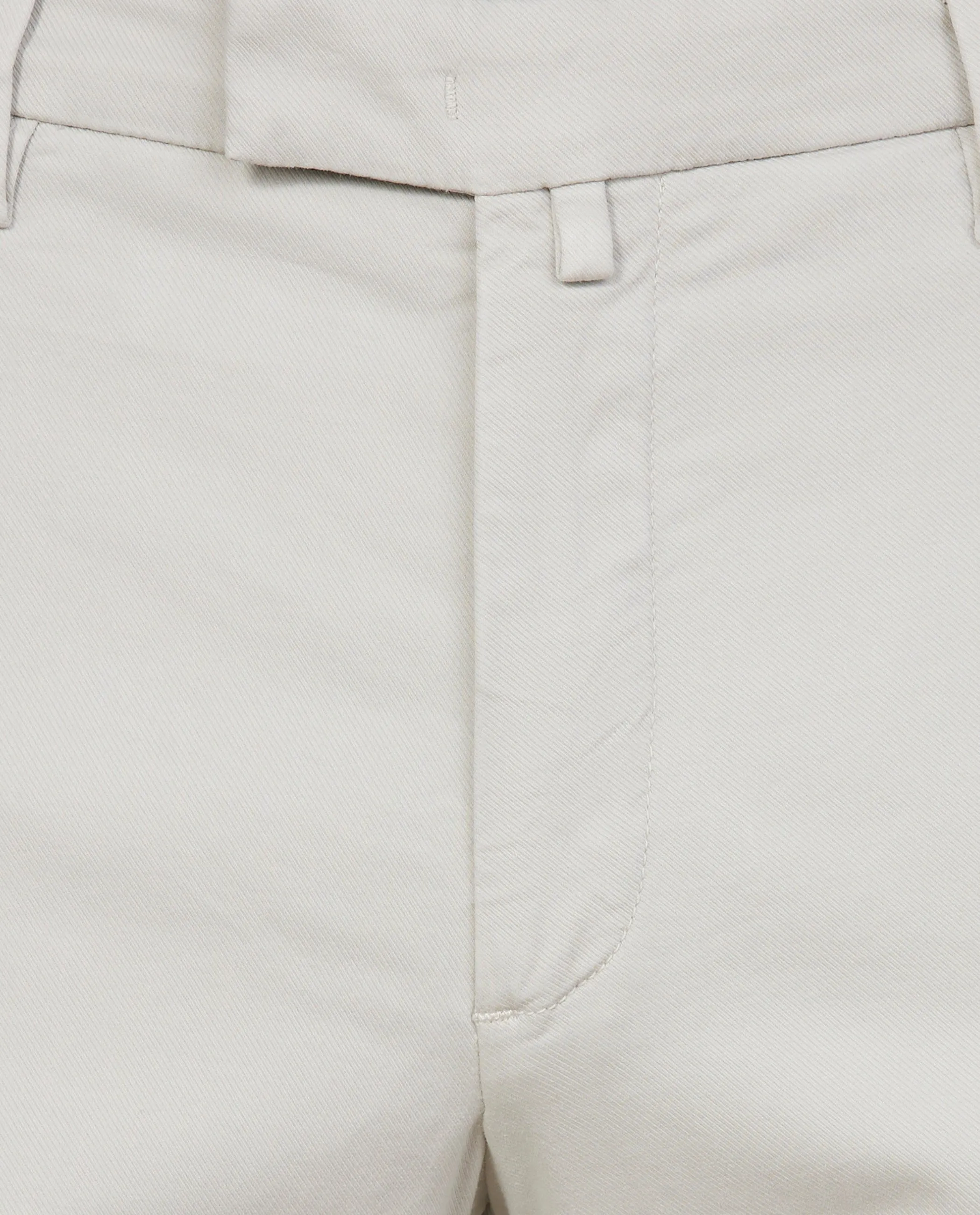 Katoenen Twill Chino - Lichtgrijs sold by Pauw Amsterdam product image thumbnail 2