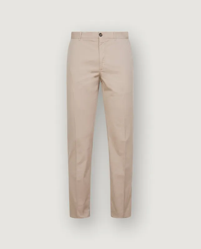 Katoenen Chino - Lichtbruin sold by Pauw Amsterdam