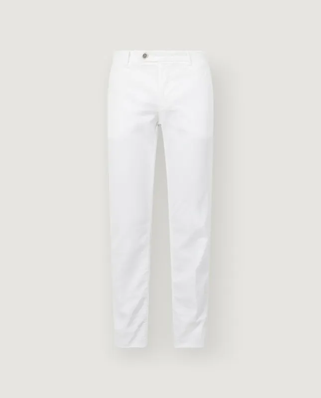 Piece Dyed Singapore Broek - Wit sold by Pauw Amsterdam