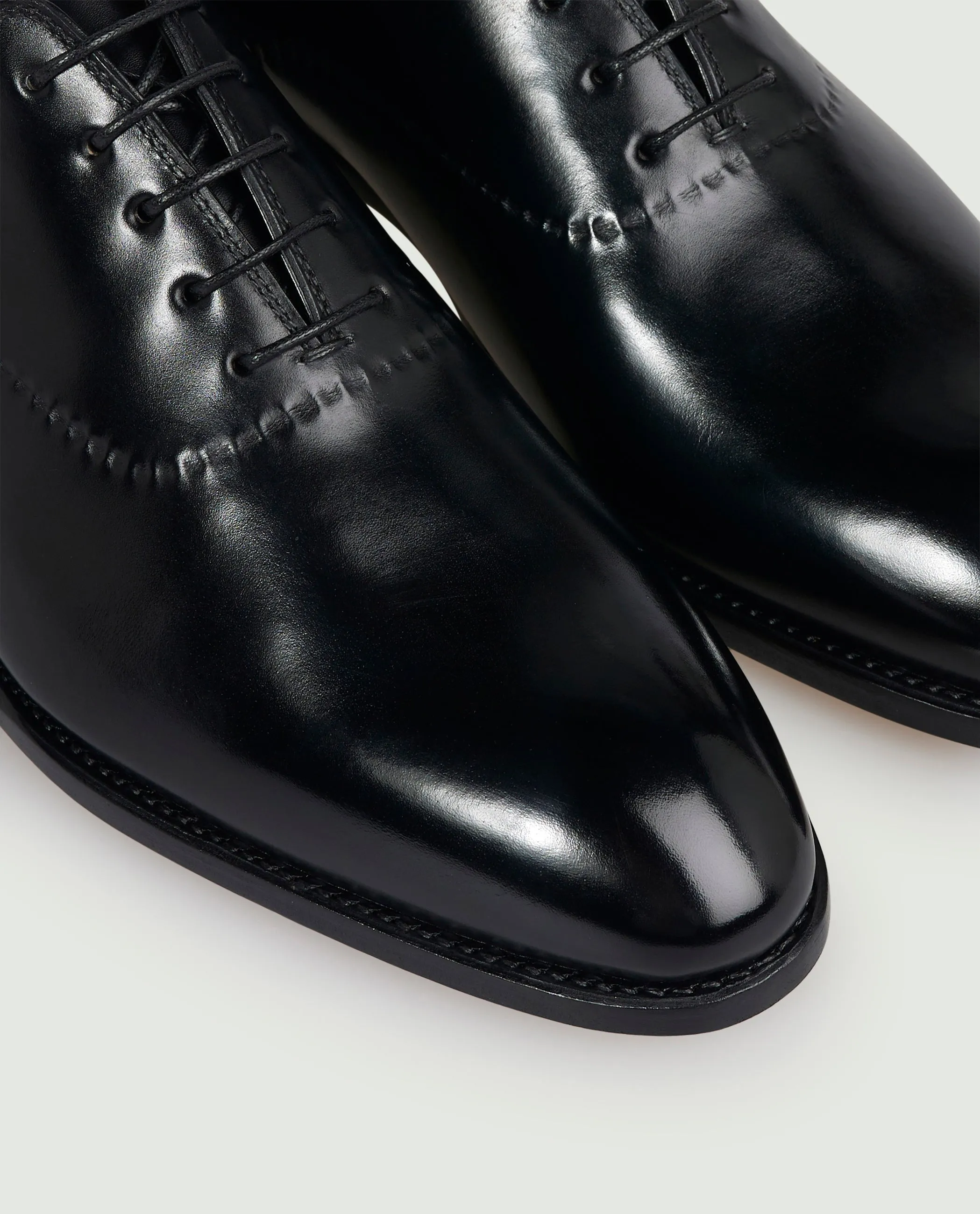 Reversed Stiched Oxfords - Zwart sold by Pauw Amsterdam product image thumbnail 4