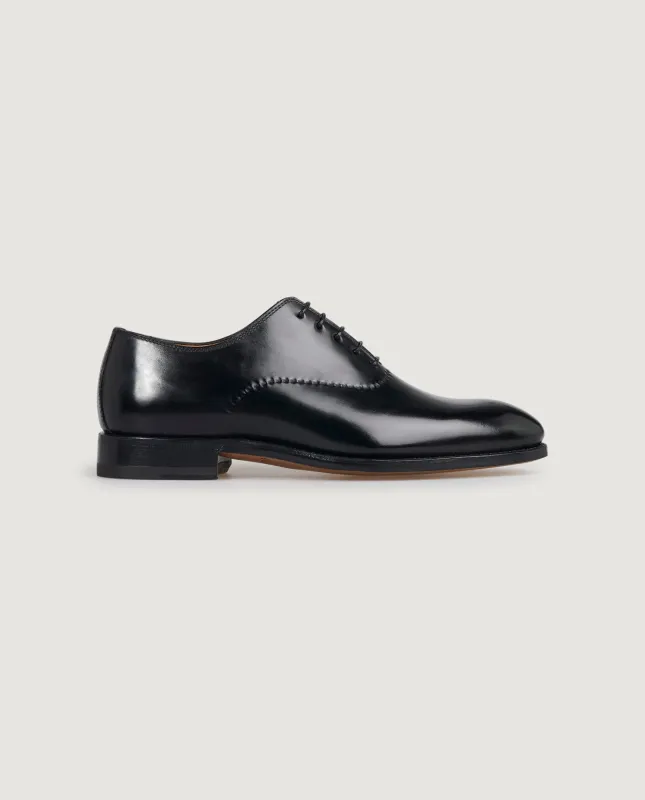 Reversed Stiched Oxfords - Zwart sold by Pauw Amsterdam