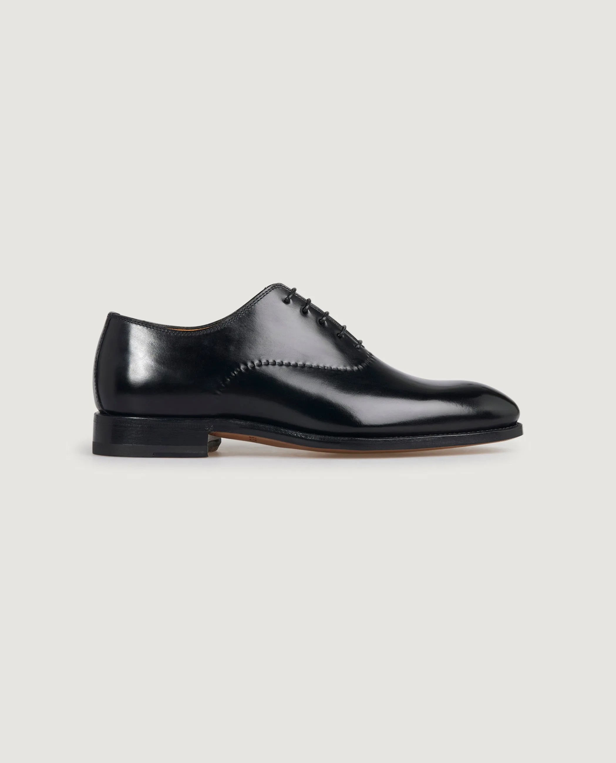 Reversed Stiched Oxfords - Zwart sold by Pauw Amsterdam
