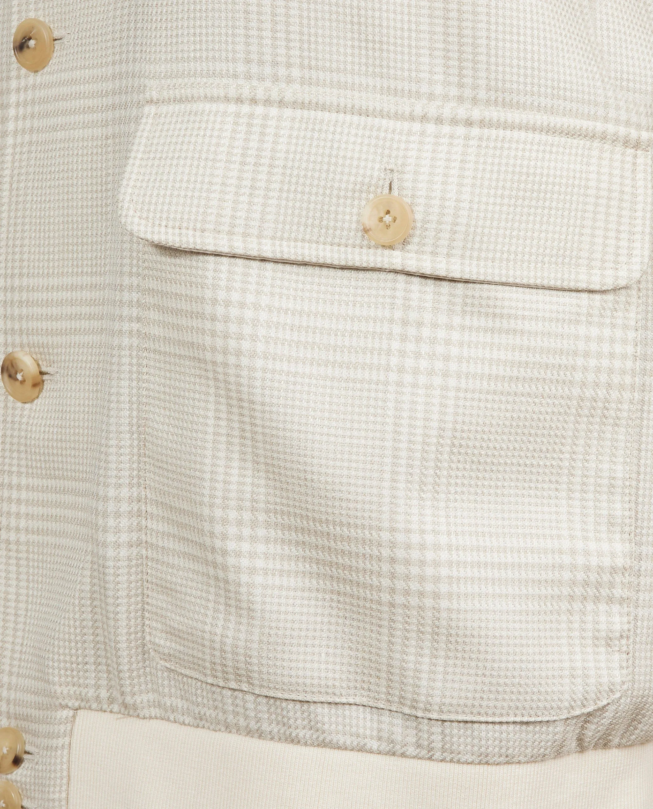 Glencheck Bomber - Ecru sold by Pauw Amsterdam product image thumbnail 4