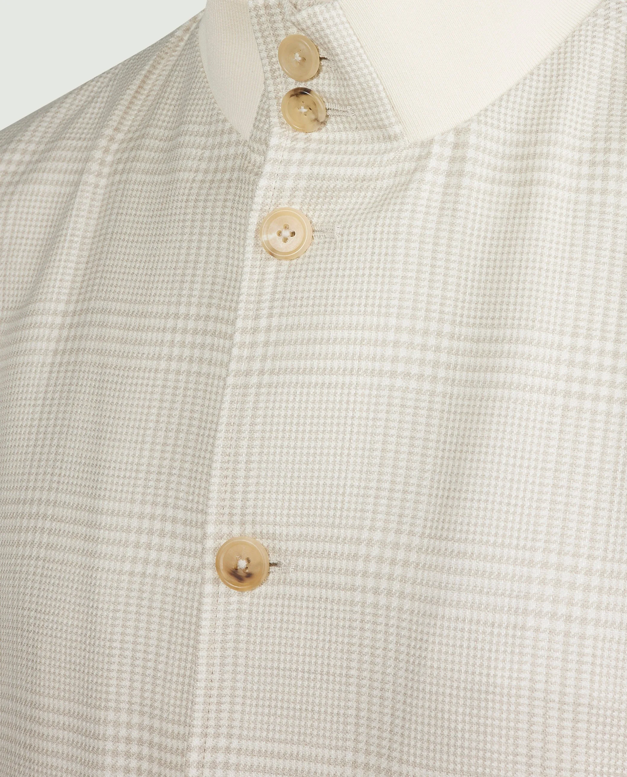 Glencheck Bomber - Ecru sold by Pauw Amsterdam product image thumbnail 2