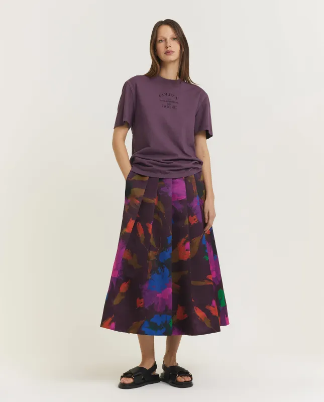 A-lijn rok - Paars sold by Pauw Amsterdam