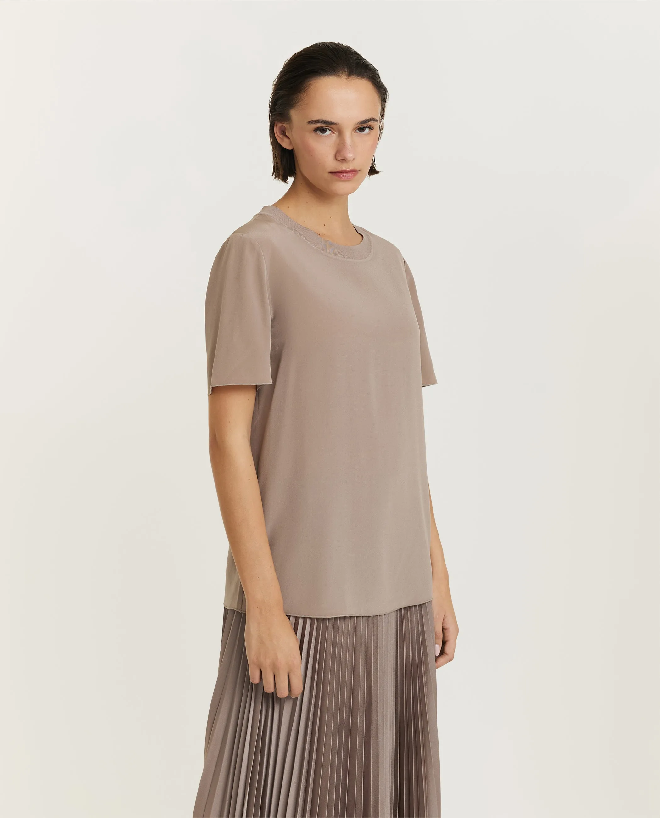 Zijden top - Bruin sold by Pauw Amsterdam product image thumbnail 4