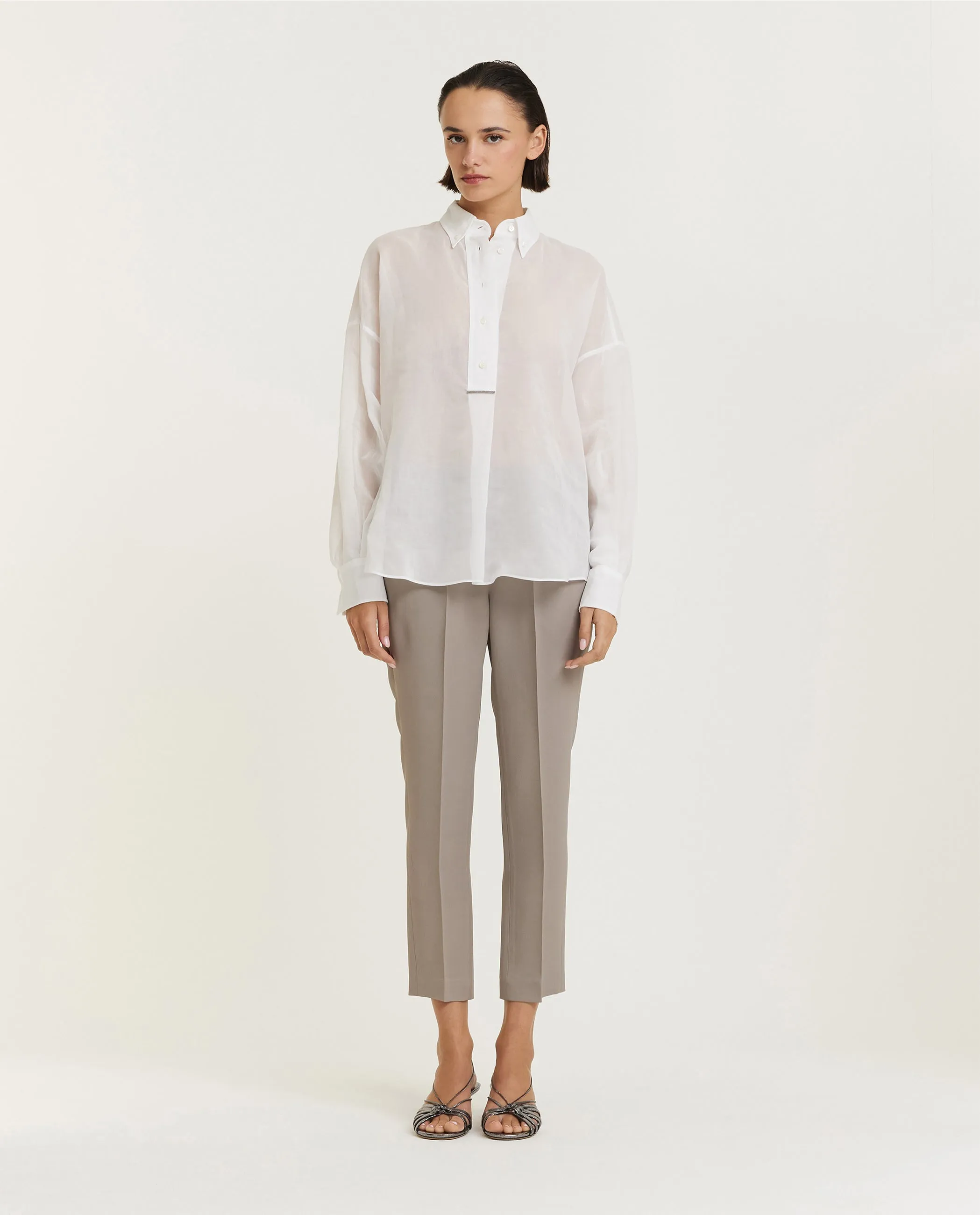 Rechte broek - Lichtgrijs sold by Pauw Amsterdam