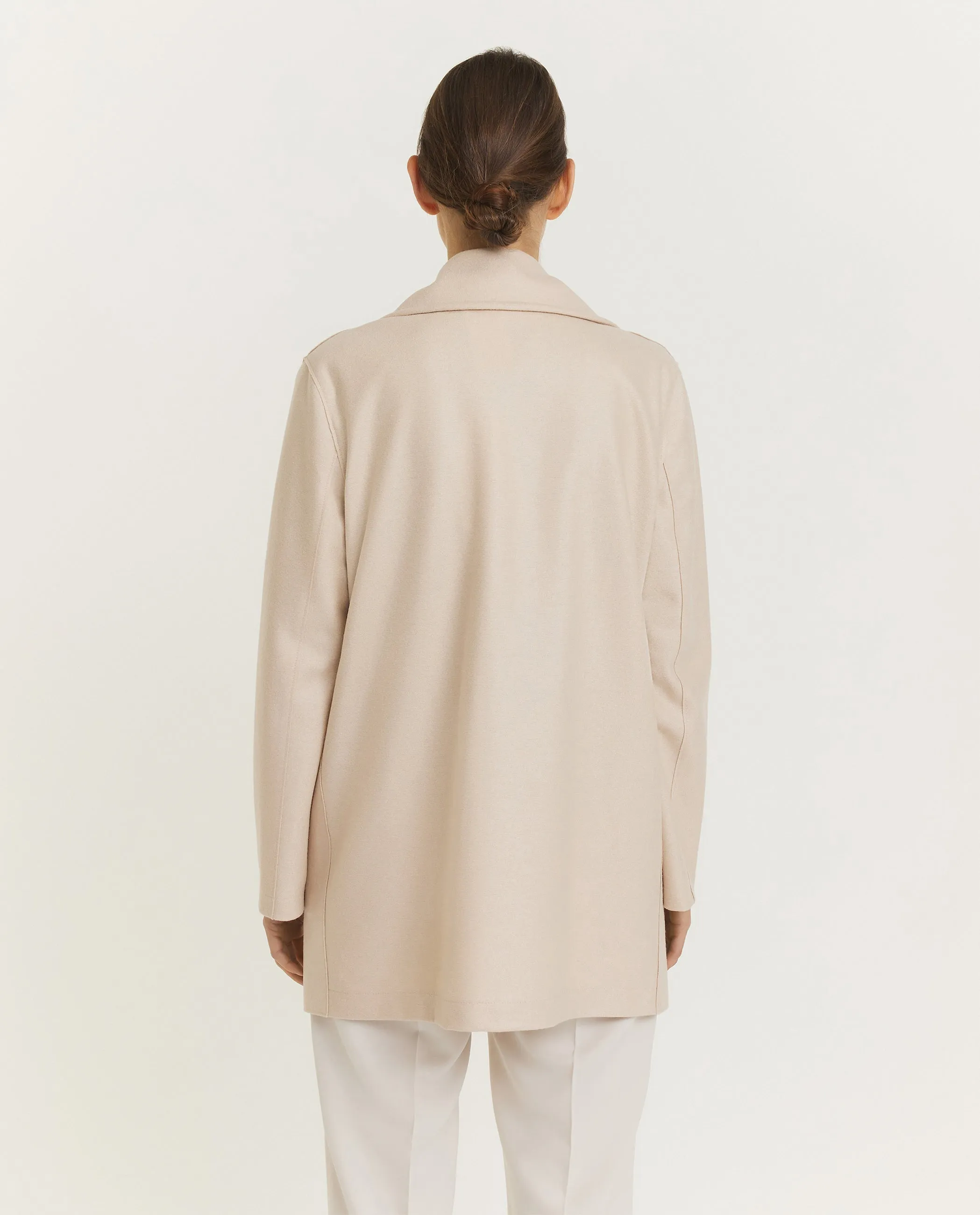 Wollen Jas met Ceintuur - Ecru sold by Pauw Amsterdam product image thumbnail 5