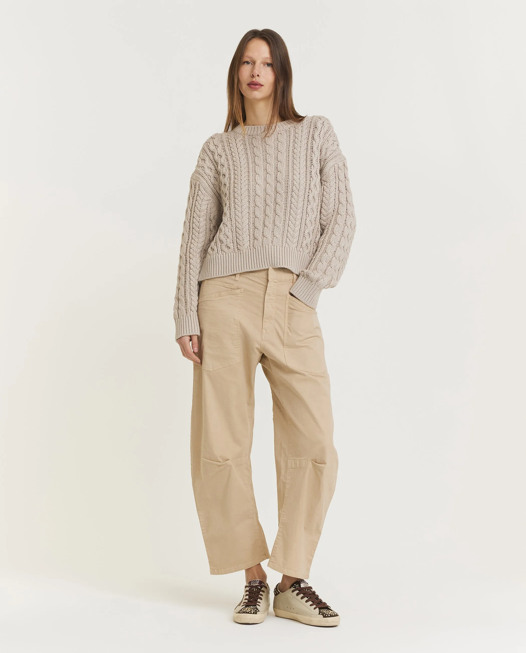 Katoenen trui - Lichtgrijs sold by Pauw Amsterdam product image thumbnail 3