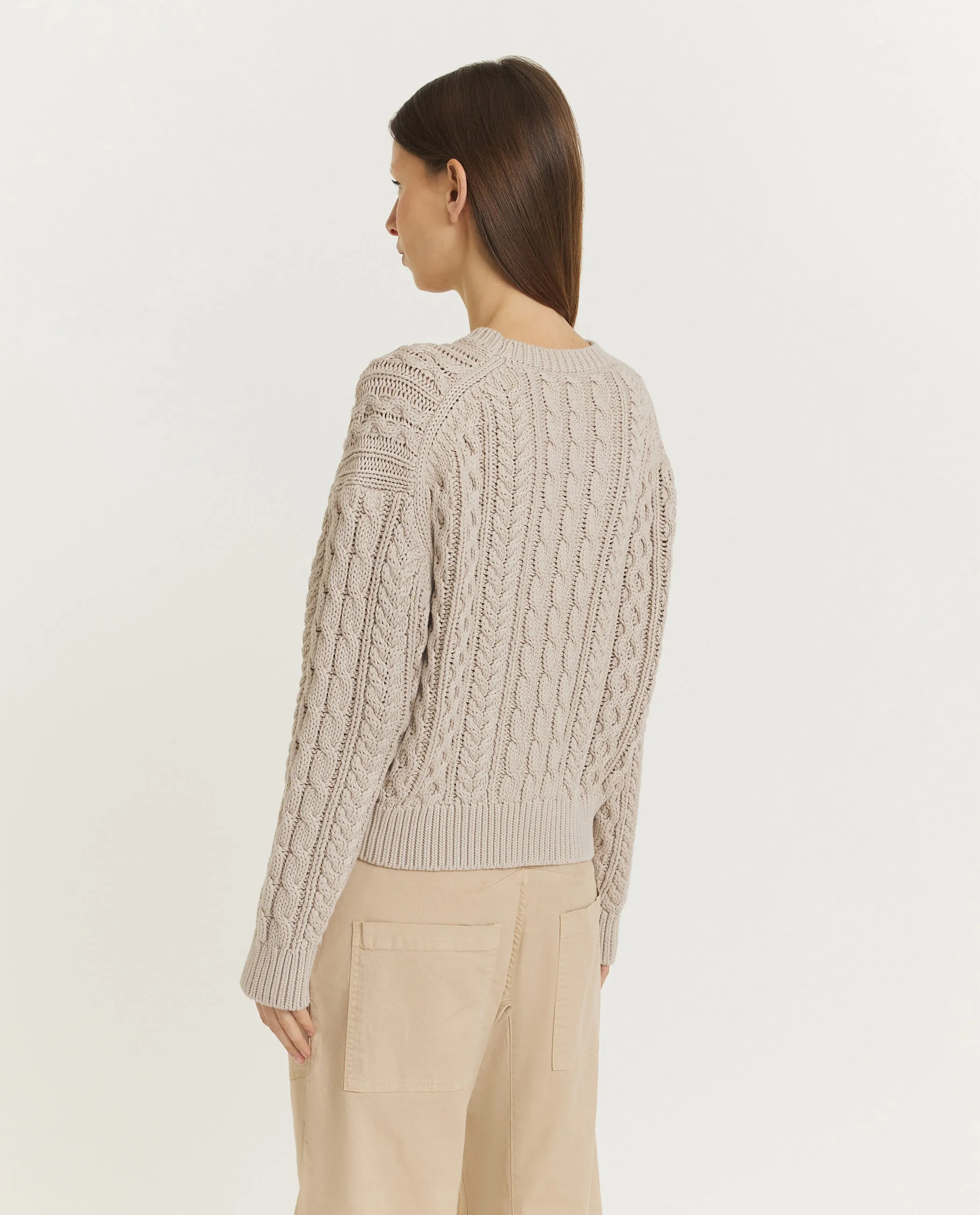 Katoenen trui - Lichtgrijs sold by Pauw Amsterdam product image thumbnail 4