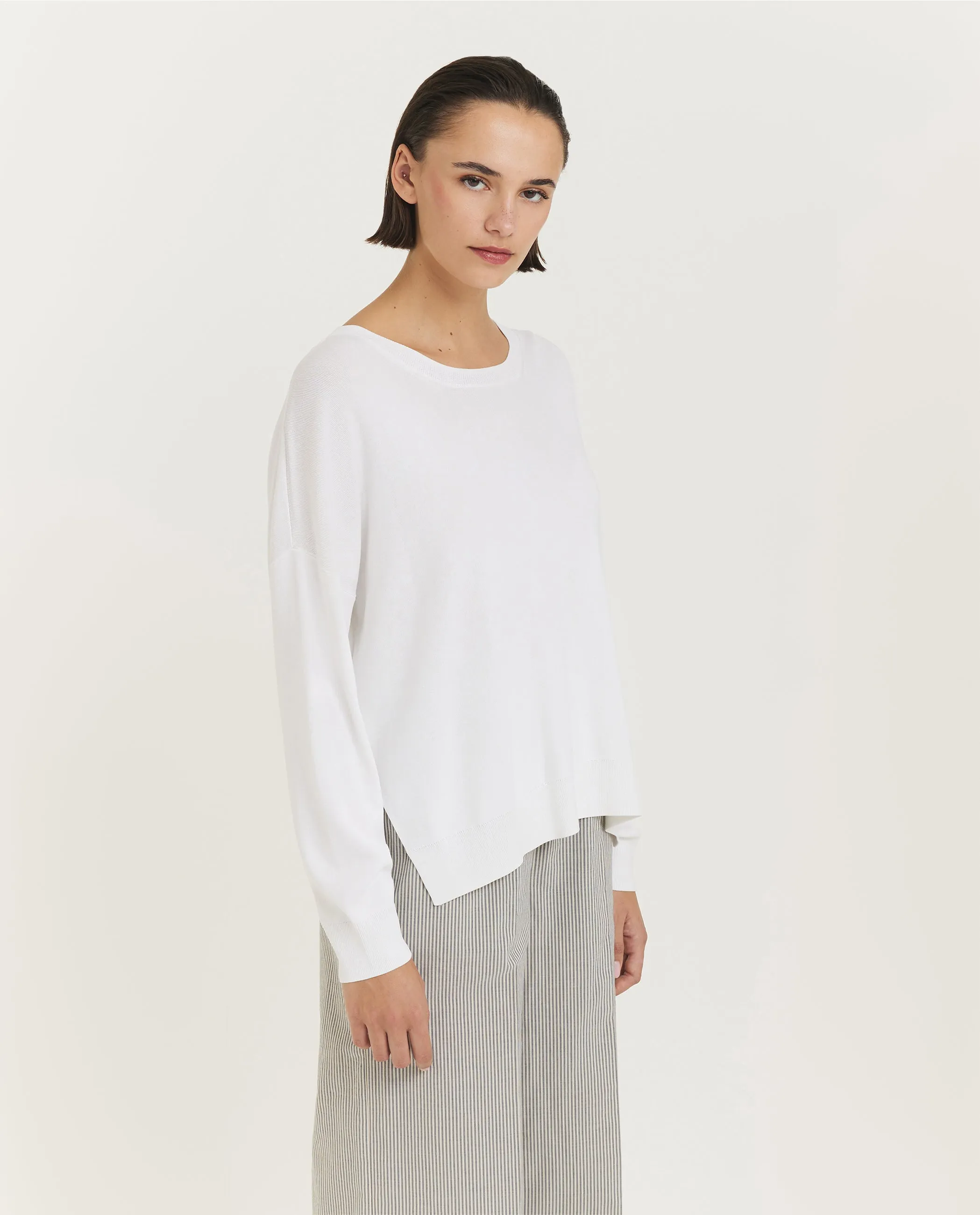 Fijngebreide trui - Ecru sold by Pauw Amsterdam product image thumbnail 4