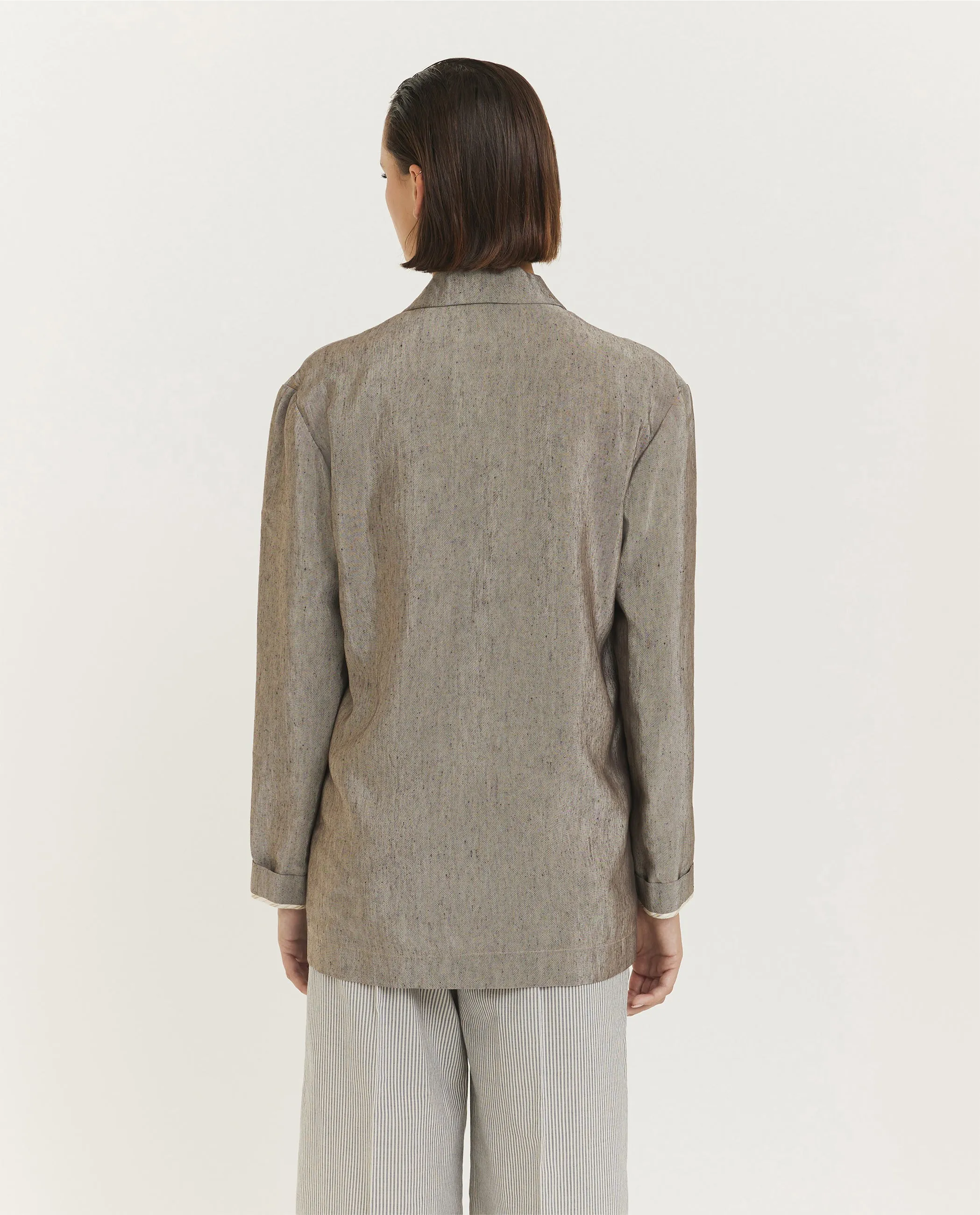 Double breasted blazer - Grijs sold by Pauw Amsterdam product image thumbnail 4