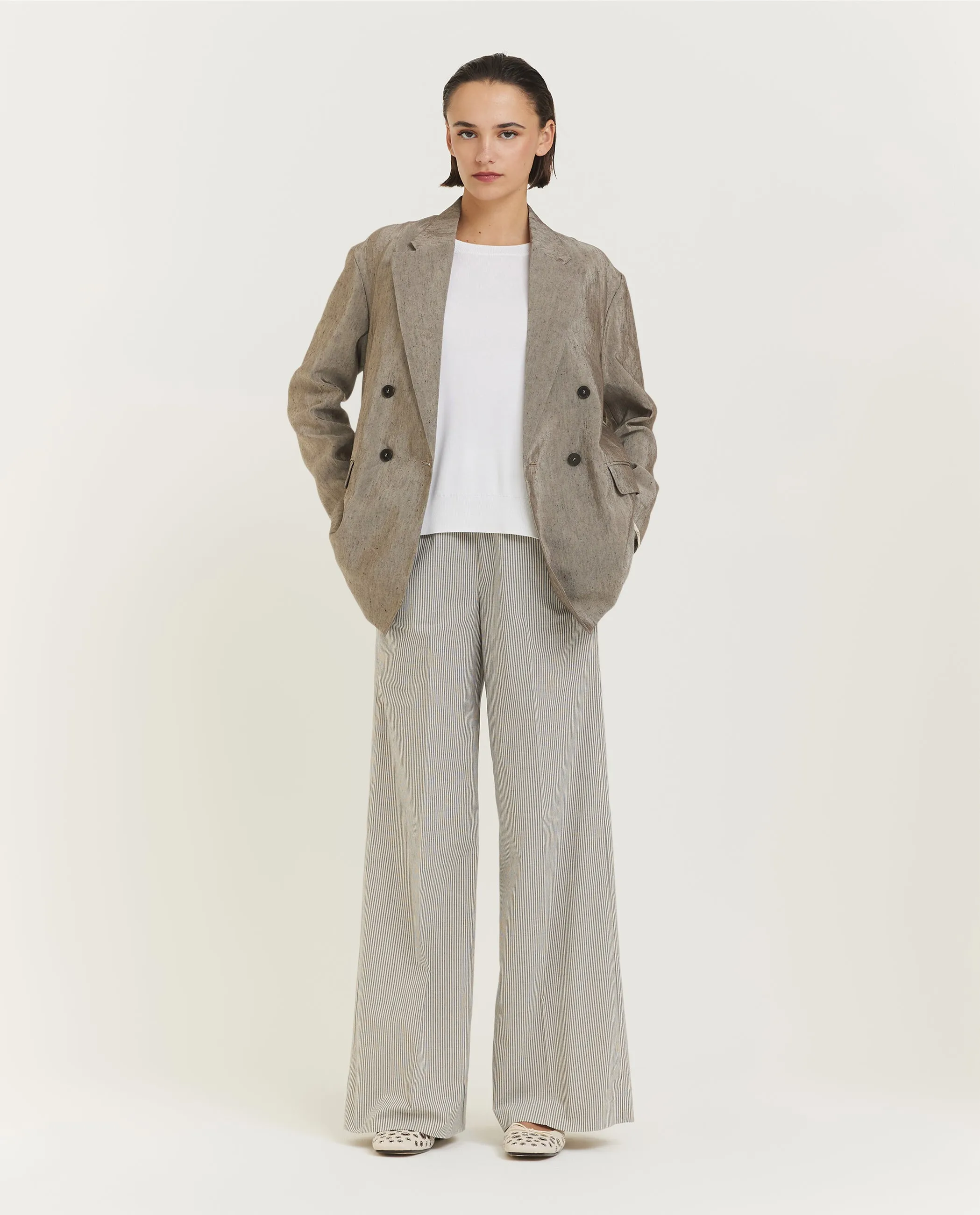 Double breasted blazer - Grijs sold by Pauw Amsterdam product image thumbnail 3