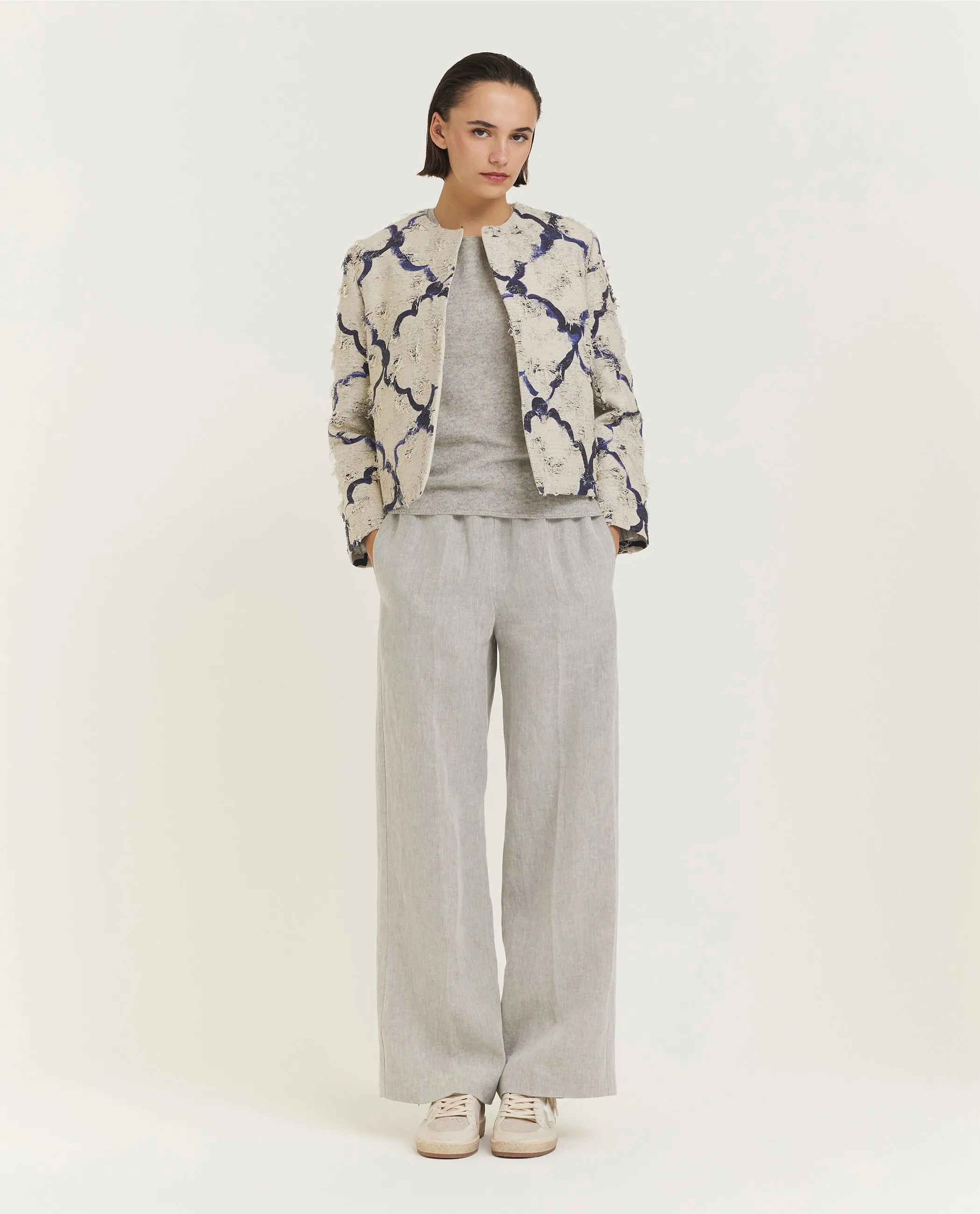 Cashmere T-shirt - Grijs sold by Pauw Amsterdam product image thumbnail 3