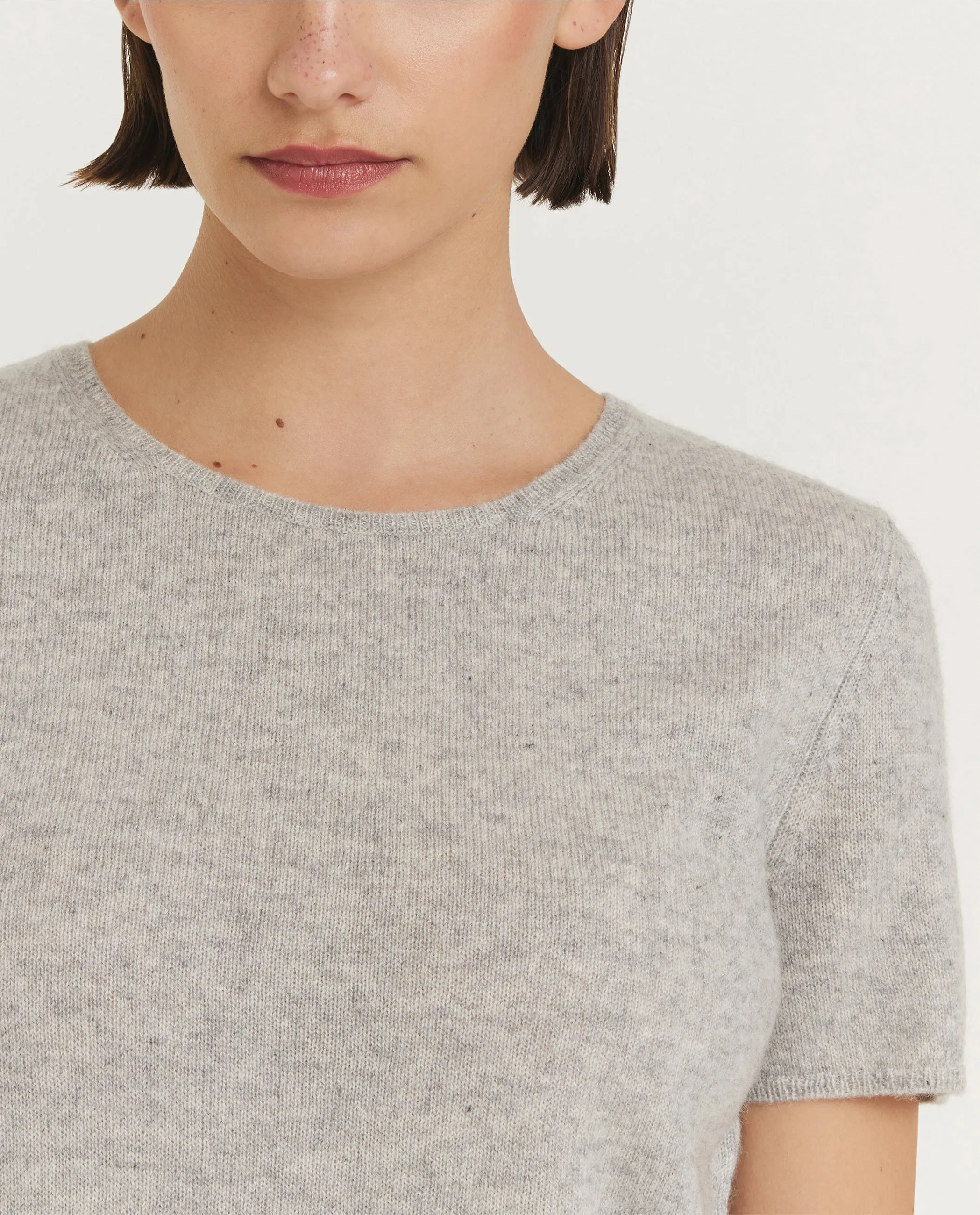 Cashmere T-shirt - Grijs sold by Pauw Amsterdam product image thumbnail 2