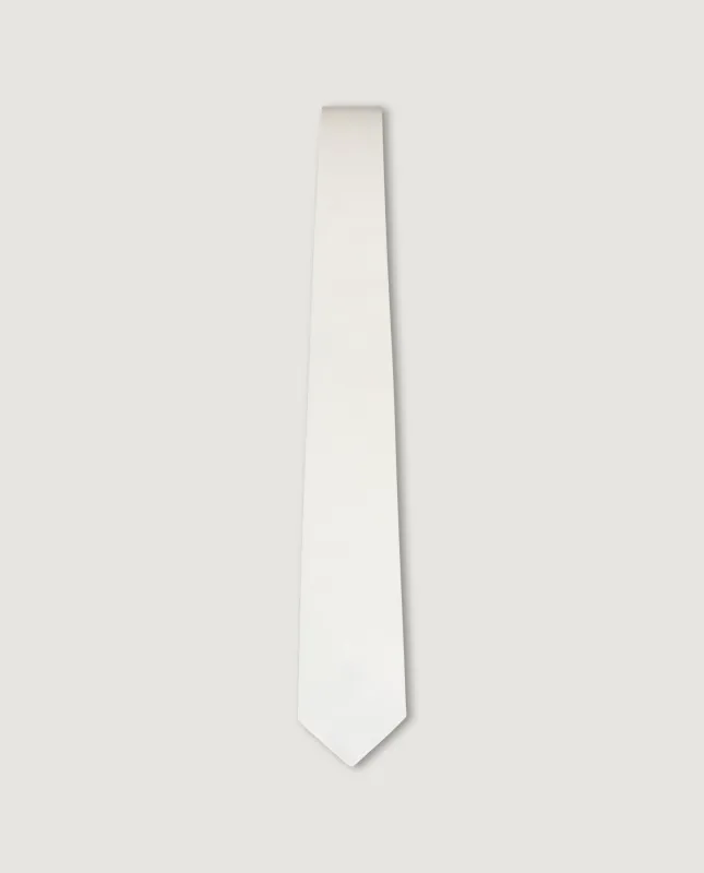 Zijden Das - Wit made by Pauw Amsterdam