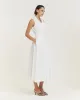 Mouwloze jurk  - Wit sold by Pauw Amsterdam