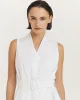 Mouwloze jurk  - Wit sold by Pauw Amsterdam