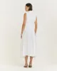 Mouwloze jurk  - Wit sold by Pauw Amsterdam