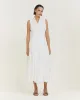 Mouwloze jurk  - Wit sold by Pauw Amsterdam