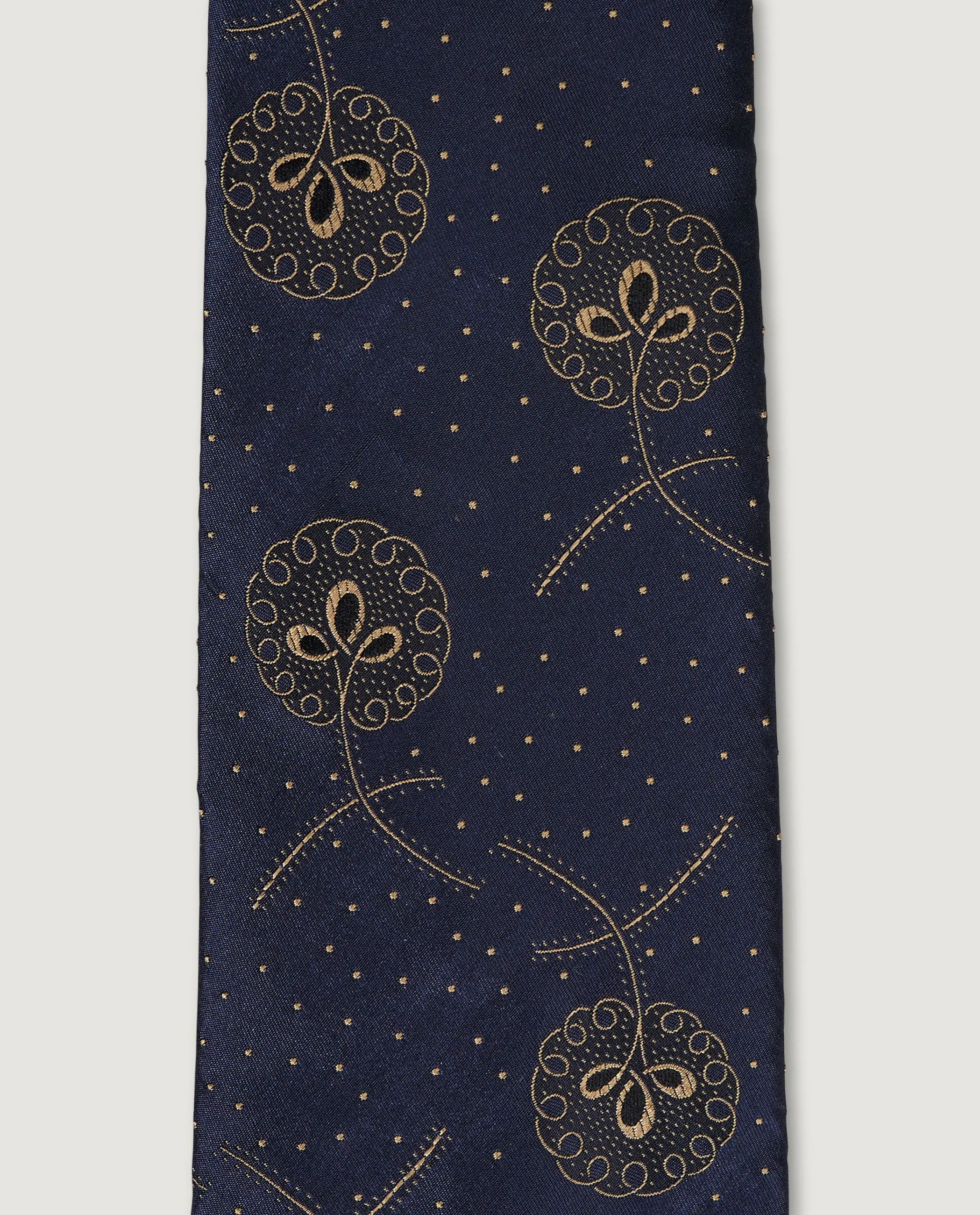 Zijden Das - Donkerblauw sold by Pauw Amsterdam product image thumbnail 2