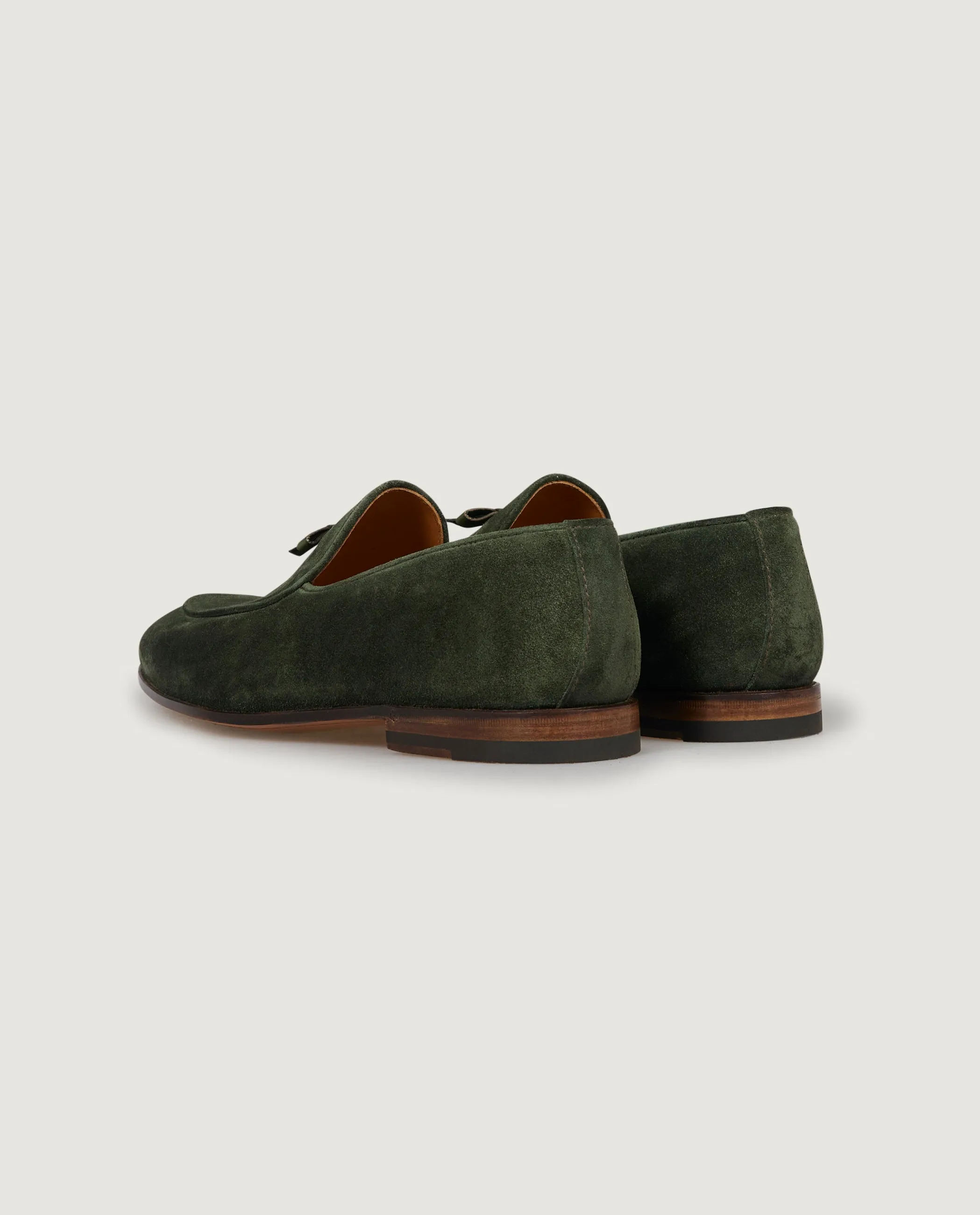 Suede Belgian Loafers - Groen sold by Pauw Amsterdam product image thumbnail 5
